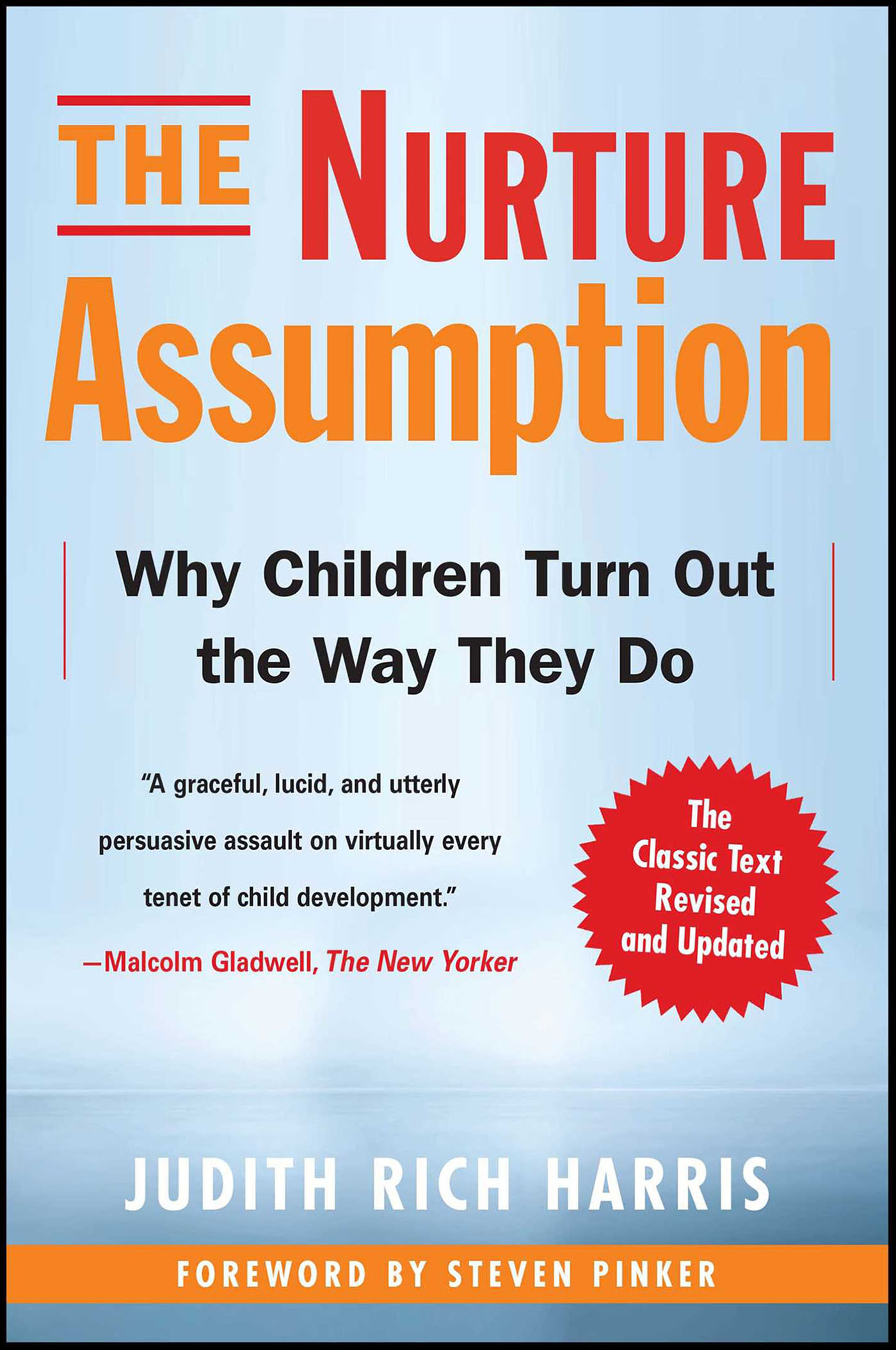This image is the cover for the book Nurture Assumption