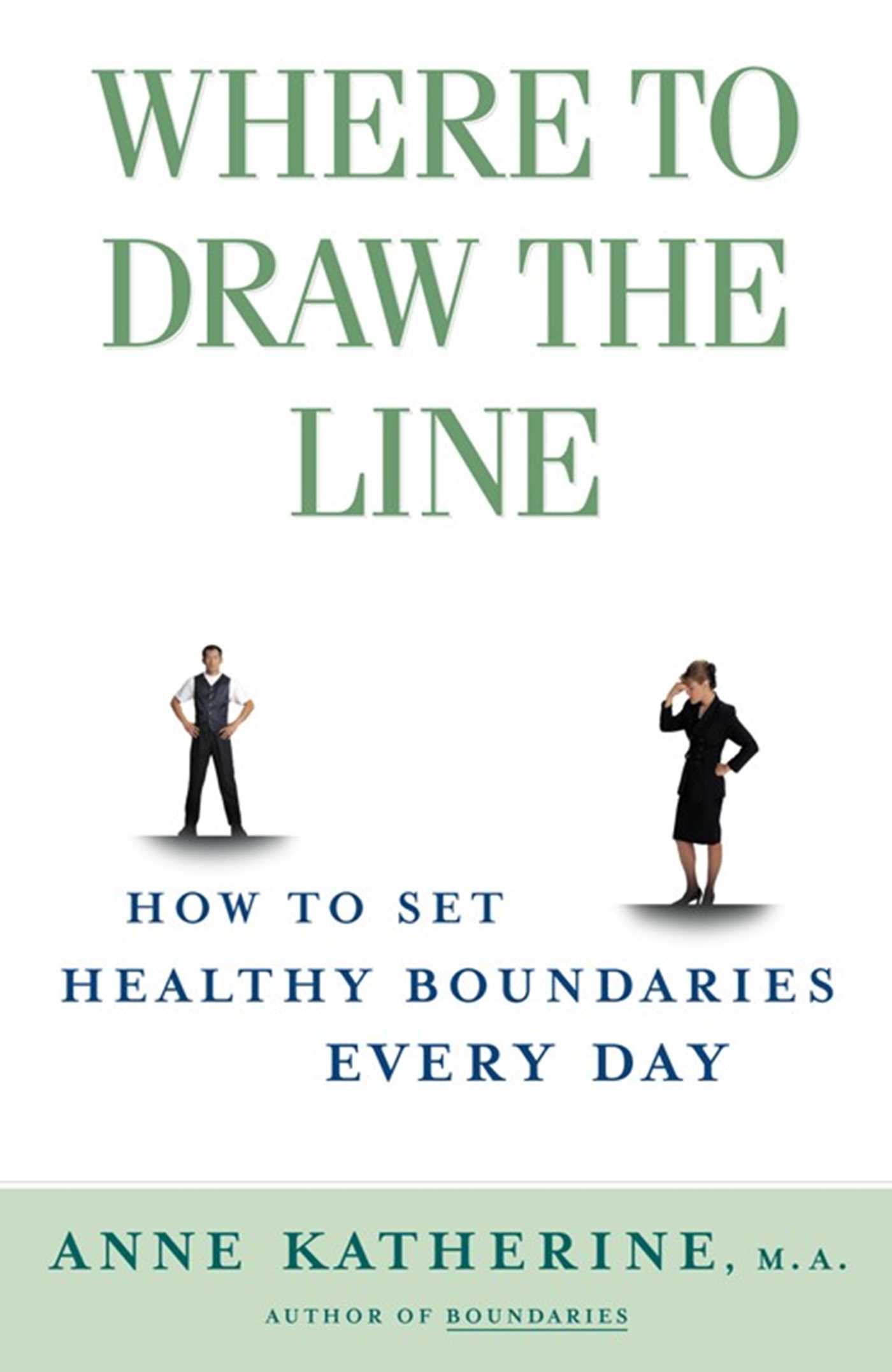 This image is the cover for the book Where to Draw the Line