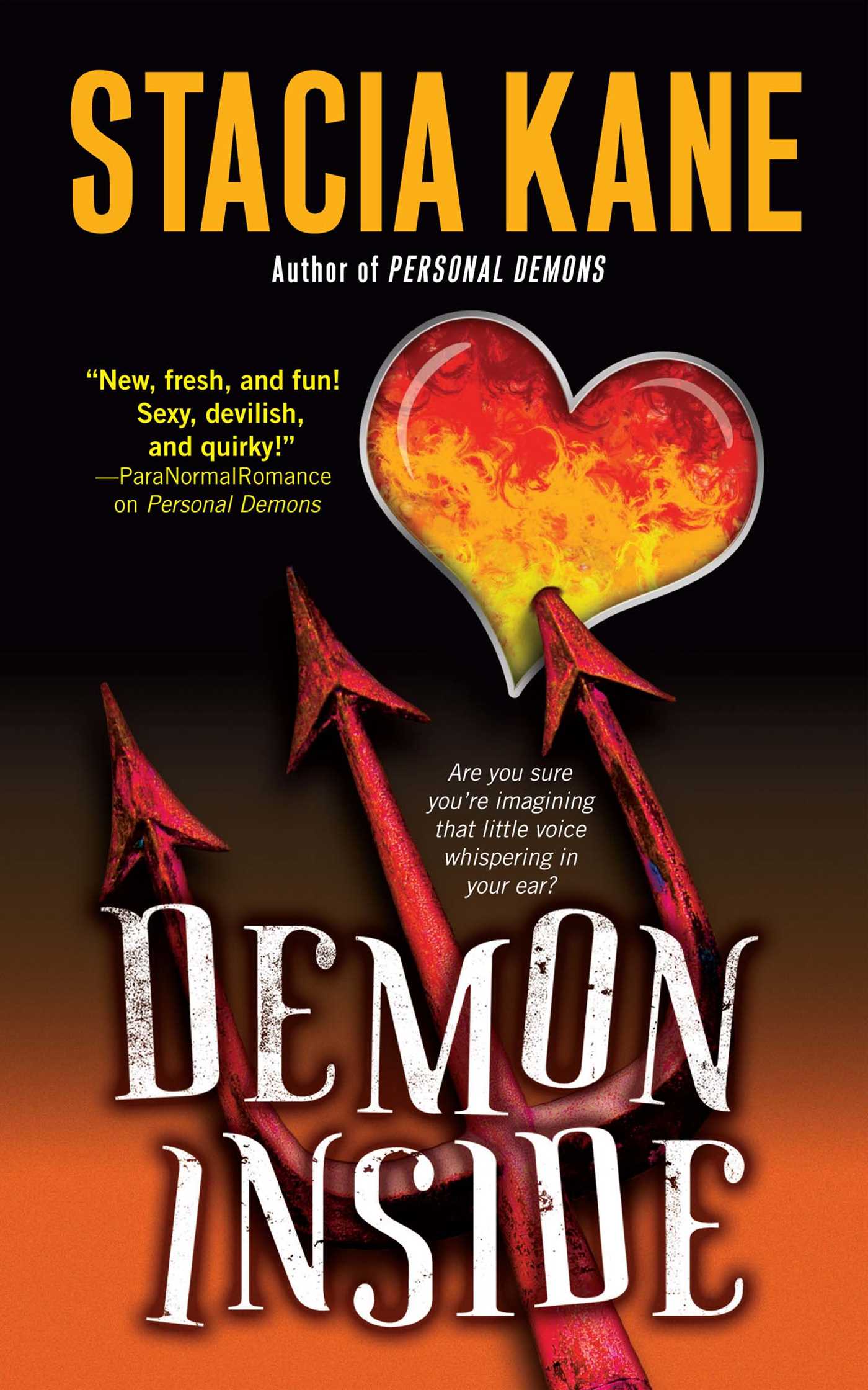 This image is the cover for the book Demon Inside