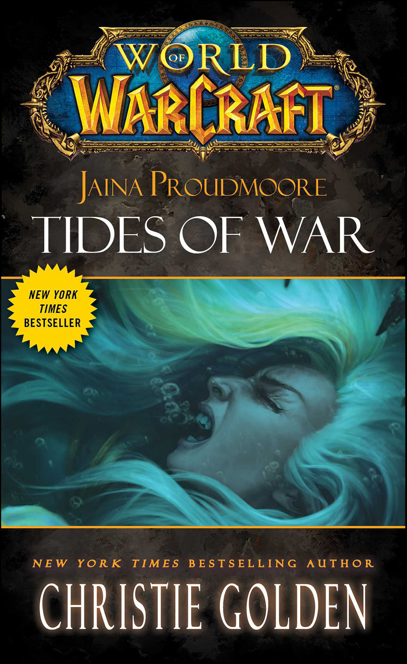 This image is the cover for the book World of Warcraft: Jaina Proudmoore, World of Warcraft