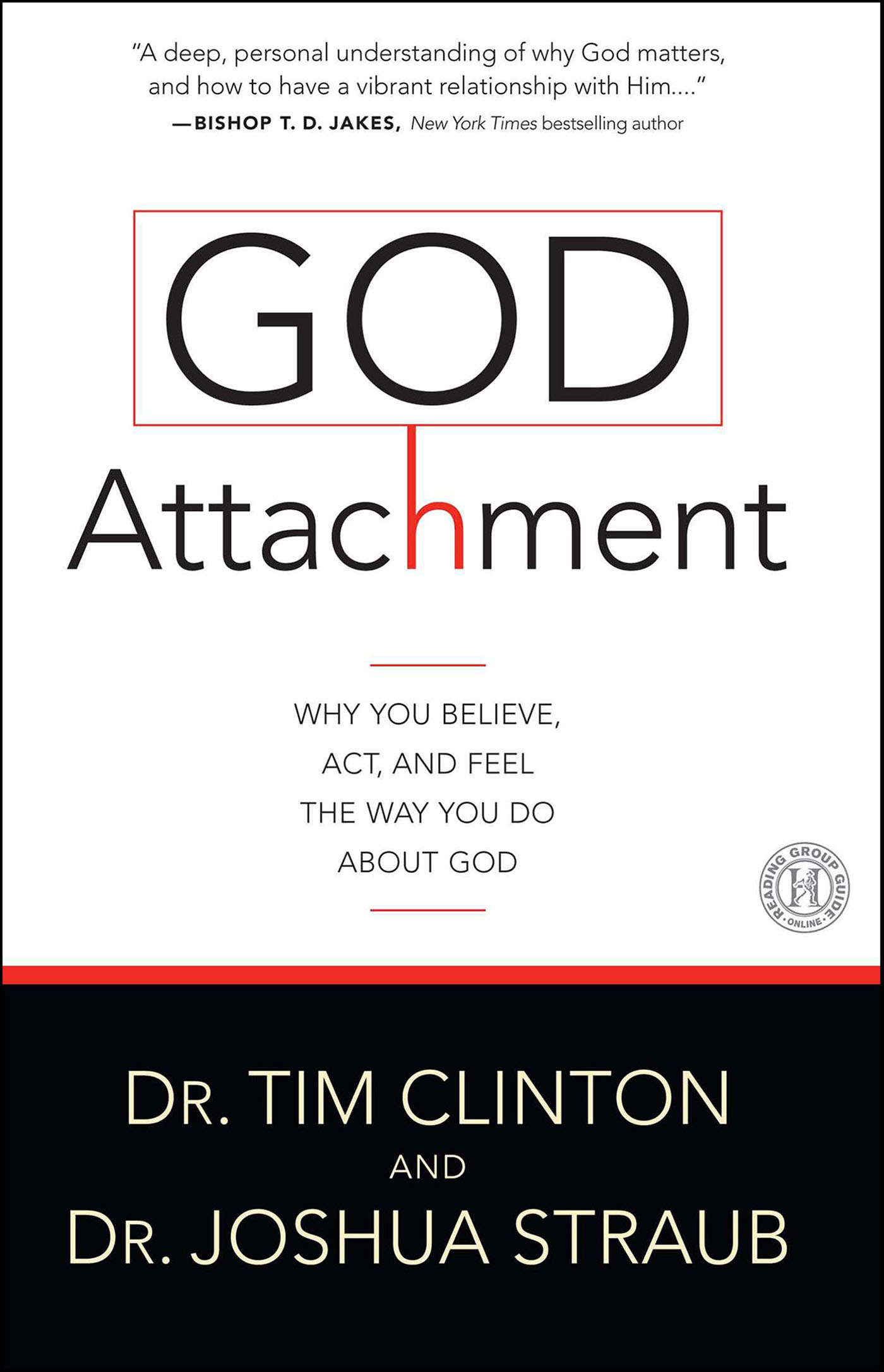 This image is the cover for the book God Attachment