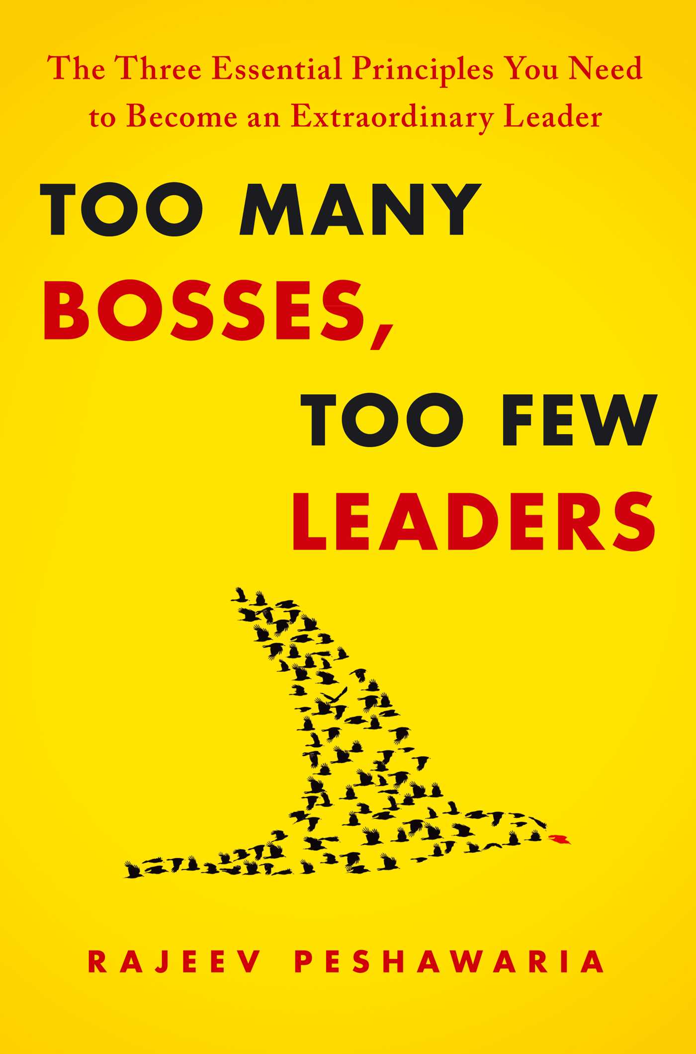 This image is the cover for the book Too Many Bosses, Too Few Leaders