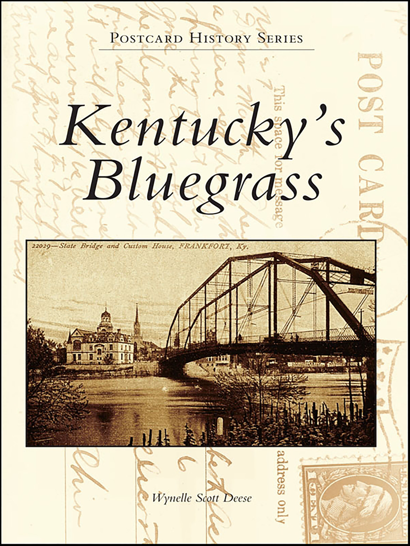 This image is the cover for the book Kentucky's Bluegrass, Postcard History Series