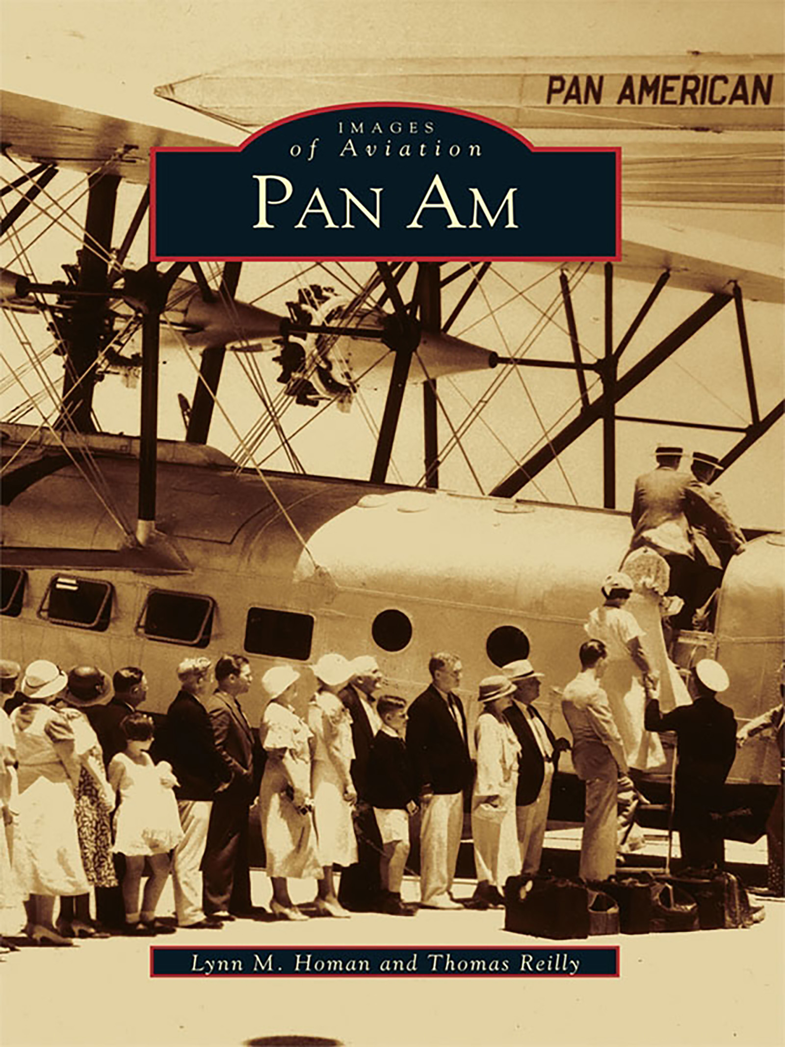 This image is the cover for the book Pan Am, Images of Aviation