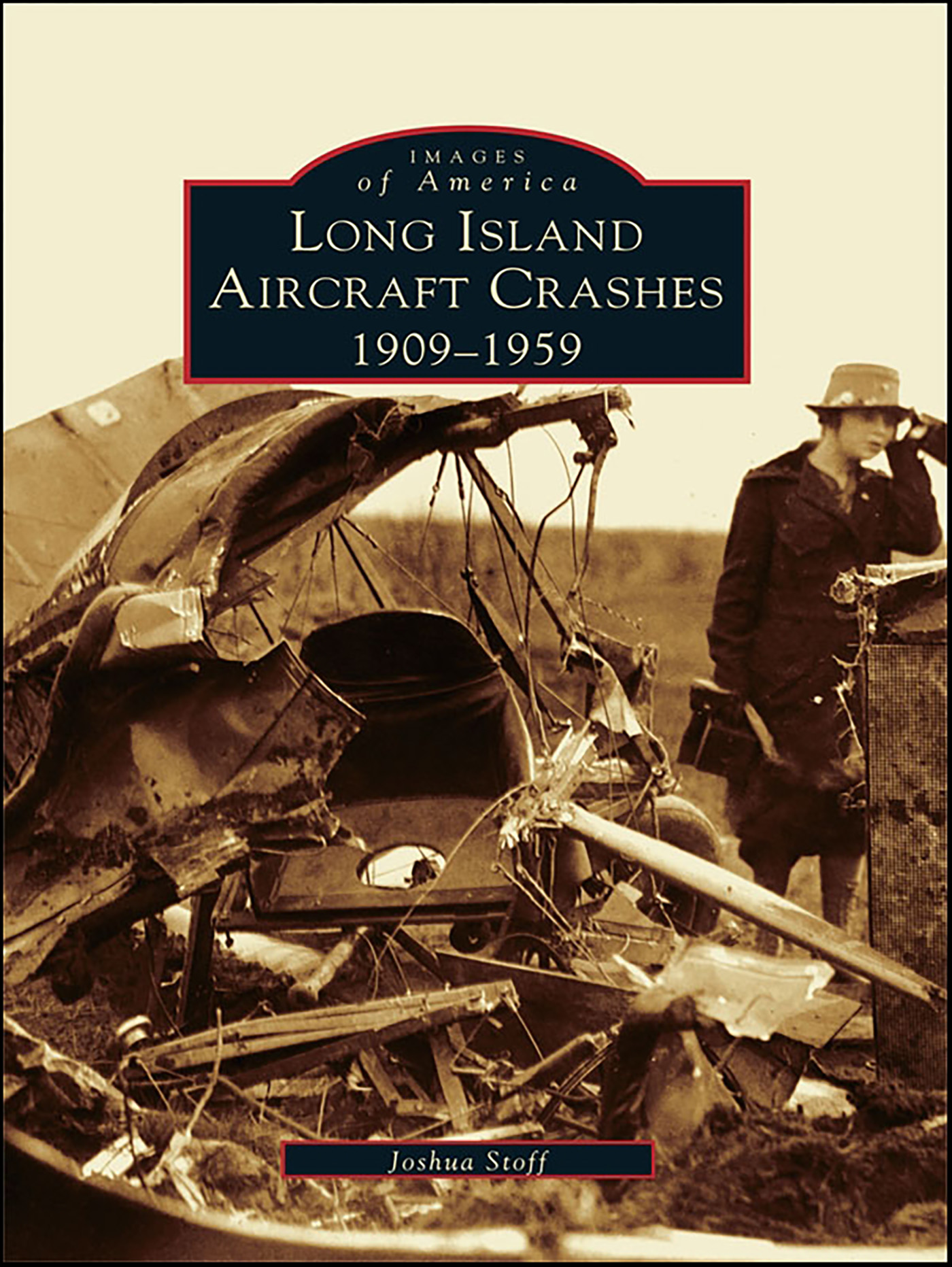 This image is the cover for the book Long Island Aircraft Crashes