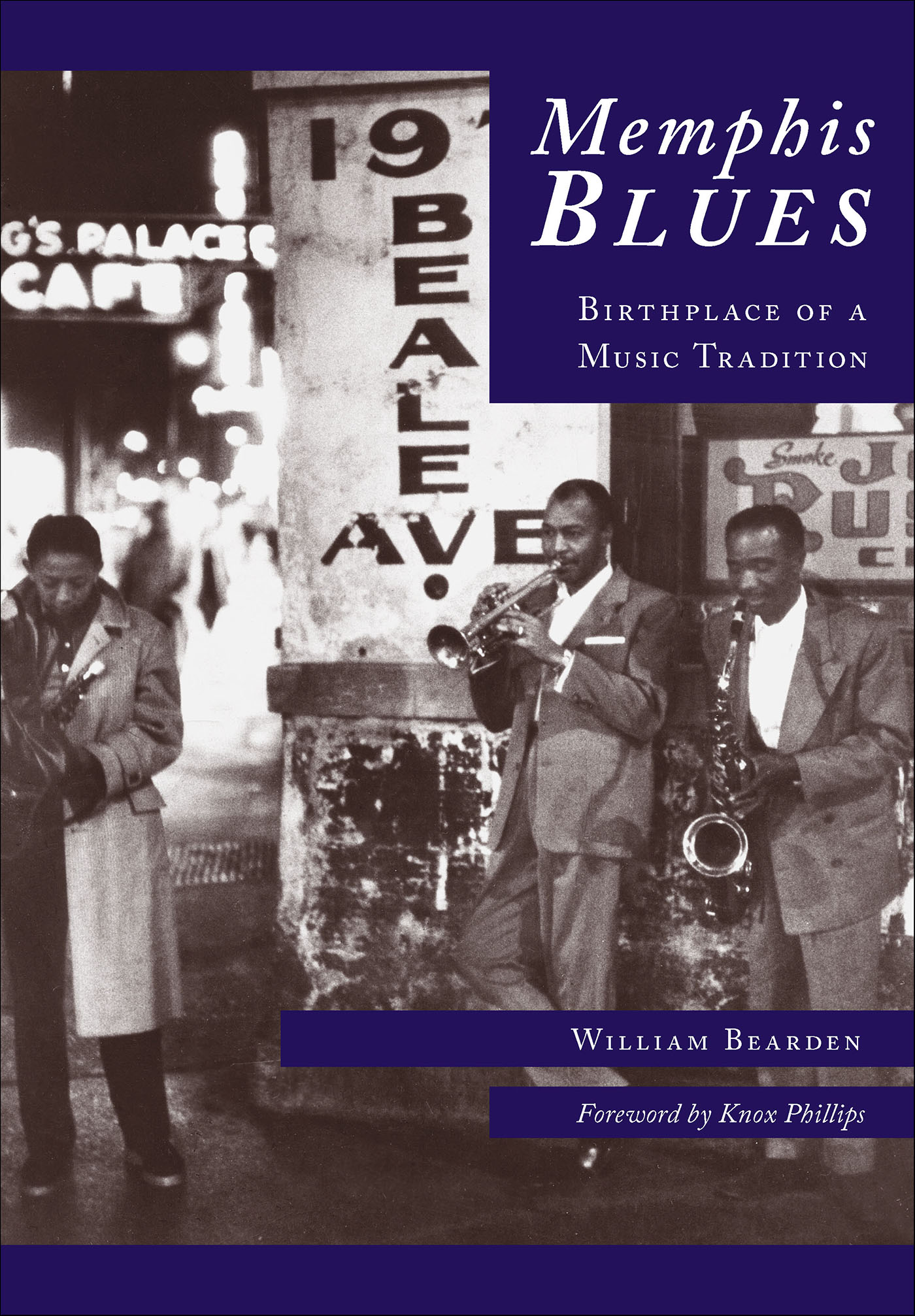 This image is the cover for the book Memphis Blues