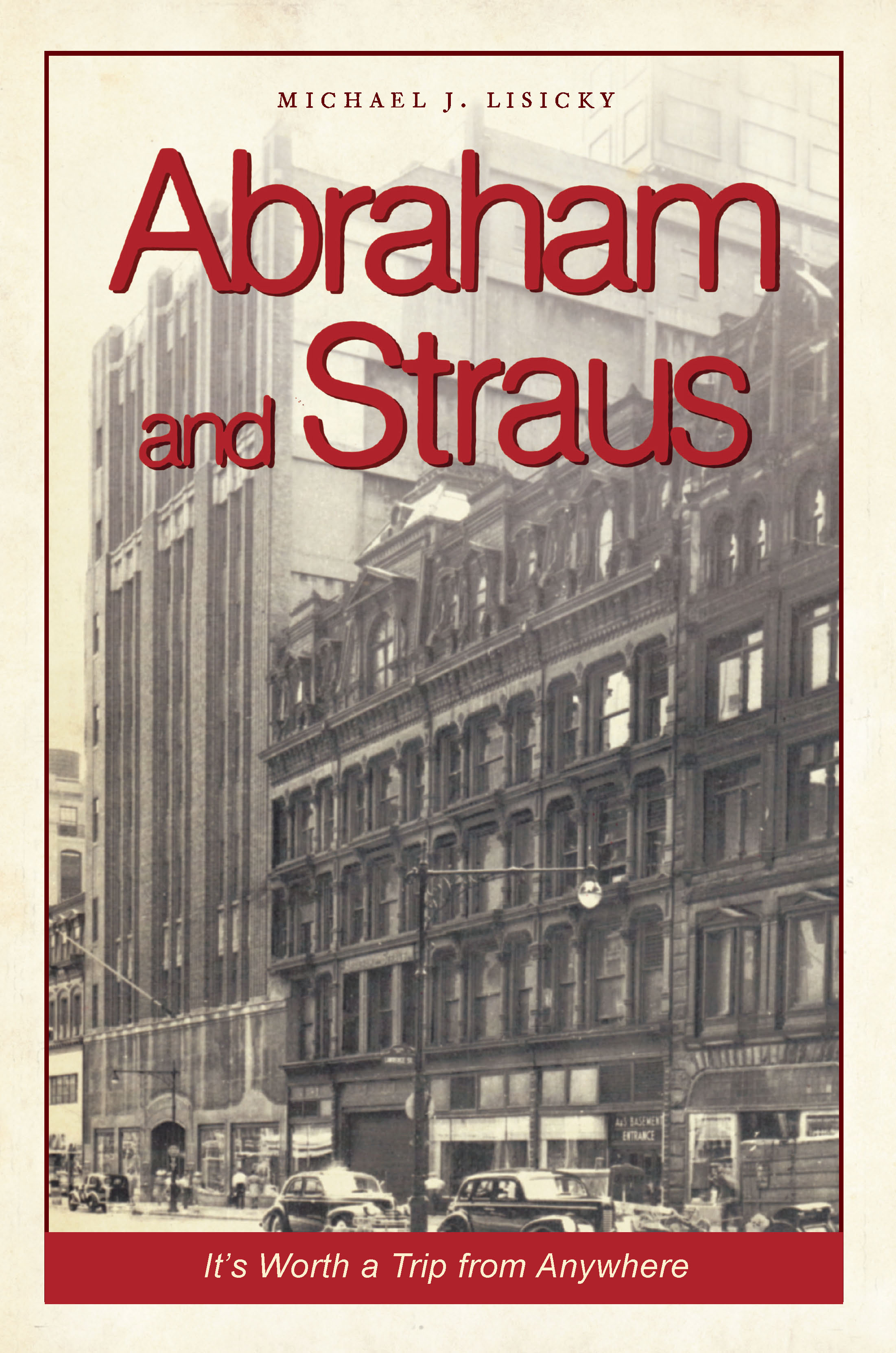 This image is the cover for the book Abraham and Straus, Landmarks