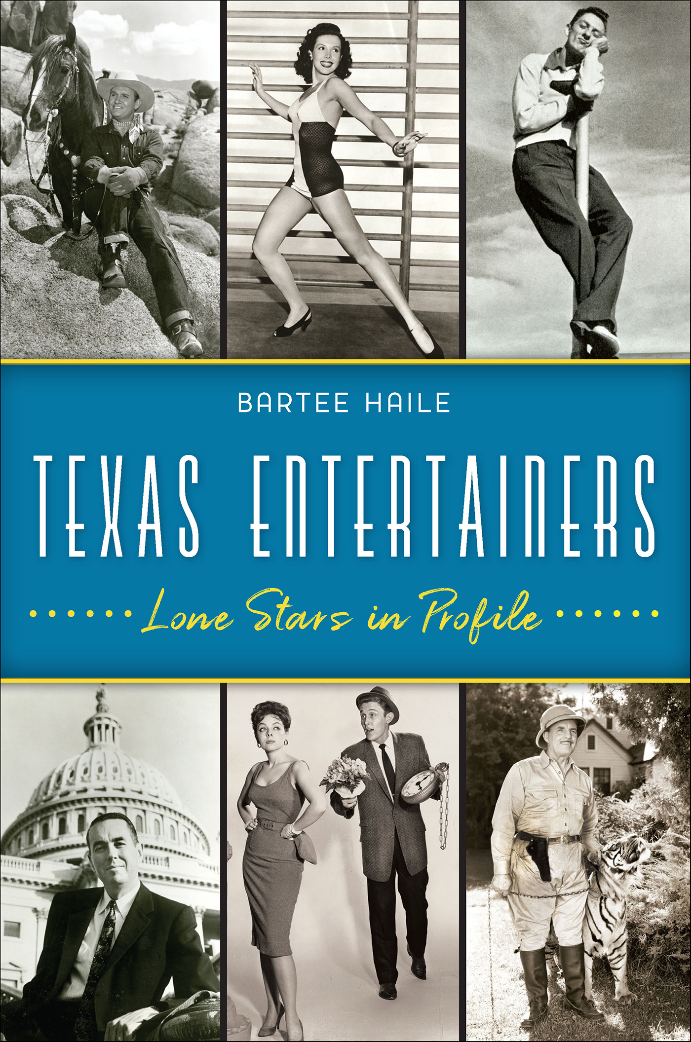 This image is the cover for the book Texas Entertainers
