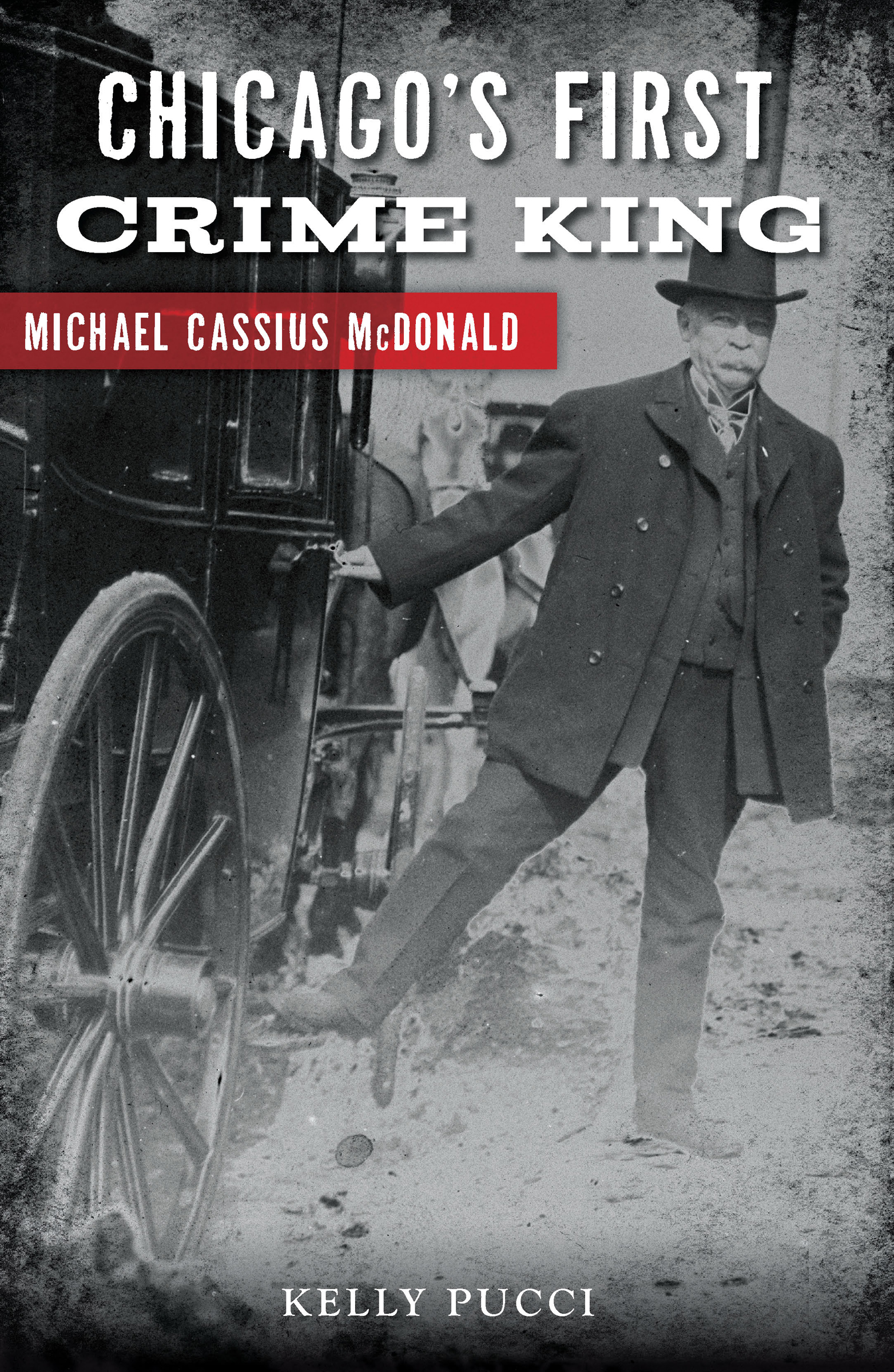 This image is the cover for the book Chicago's First Crime King