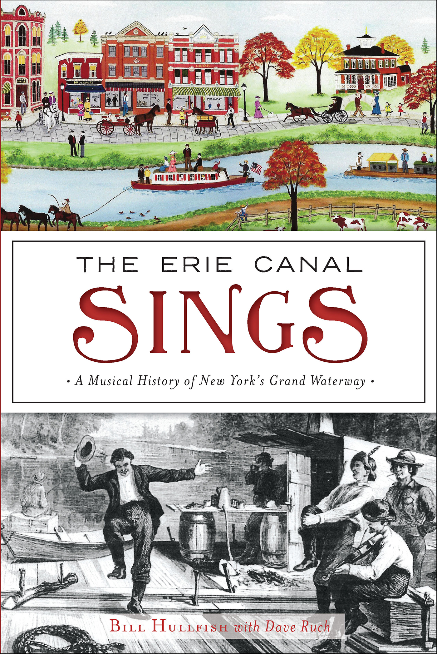 This image is the cover for the book Erie Canal Sings, The