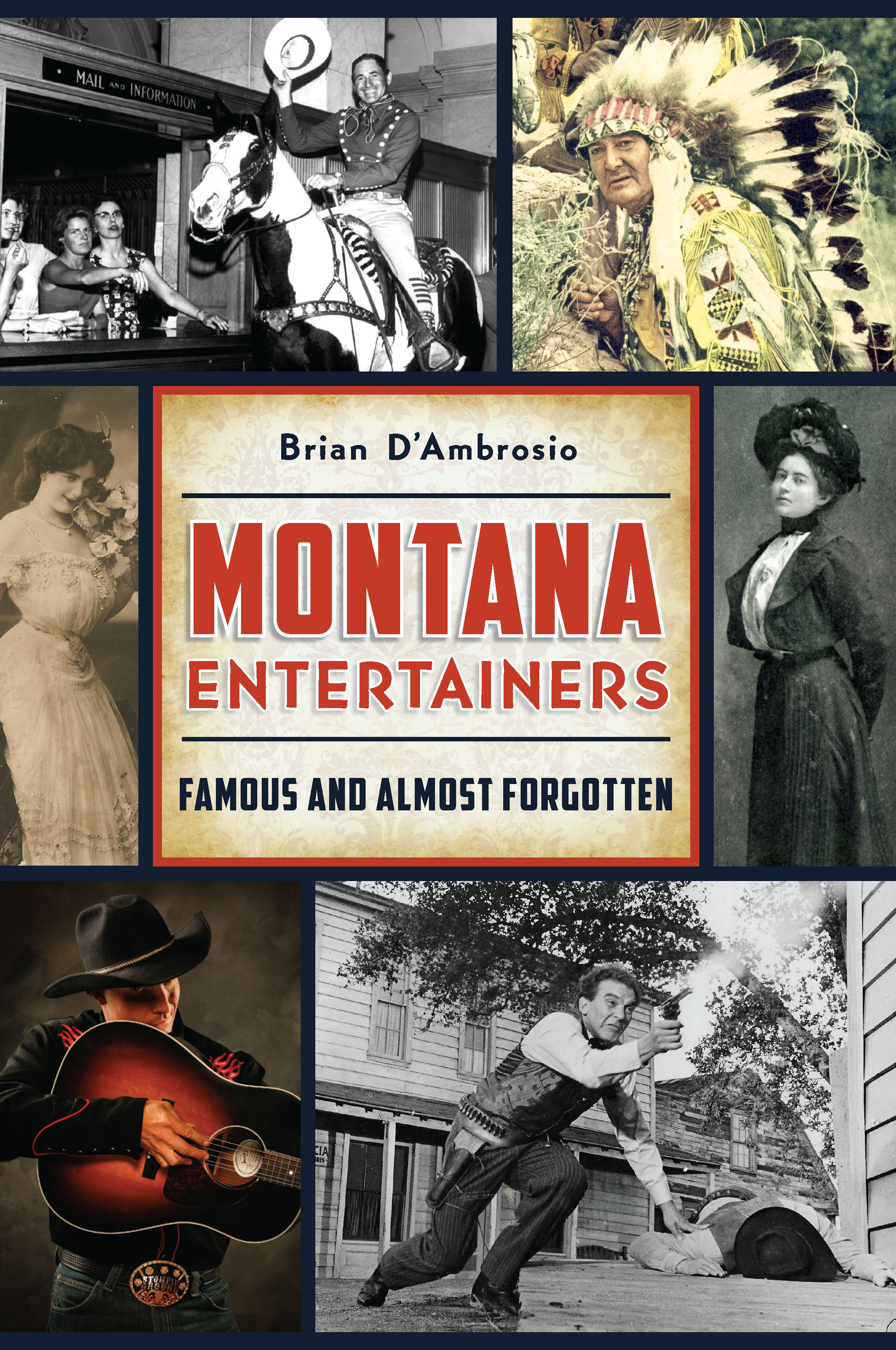 This image is the cover for the book Montana Entertainers