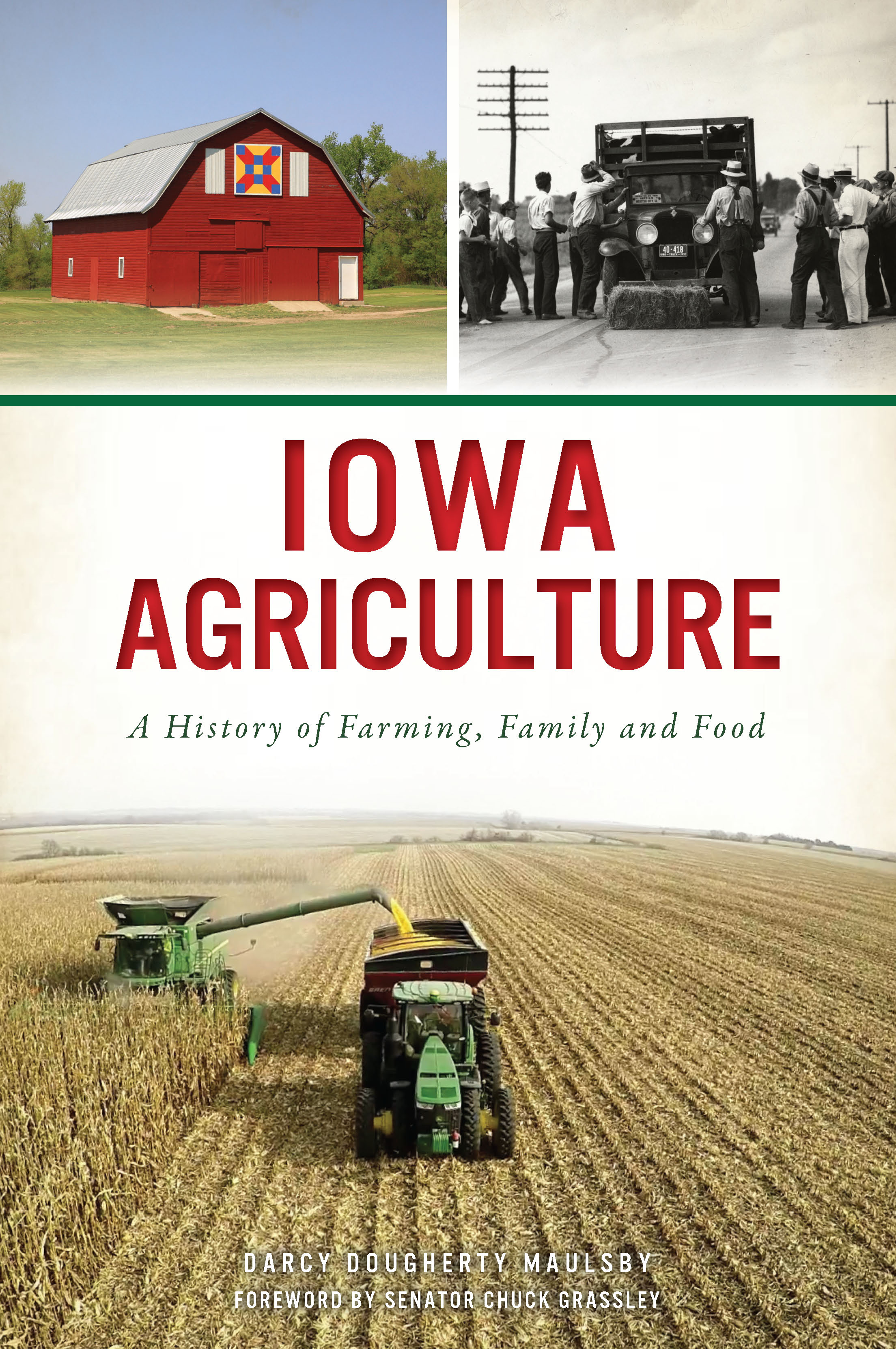This image is the cover for the book Iowa Agriculture, American Palate