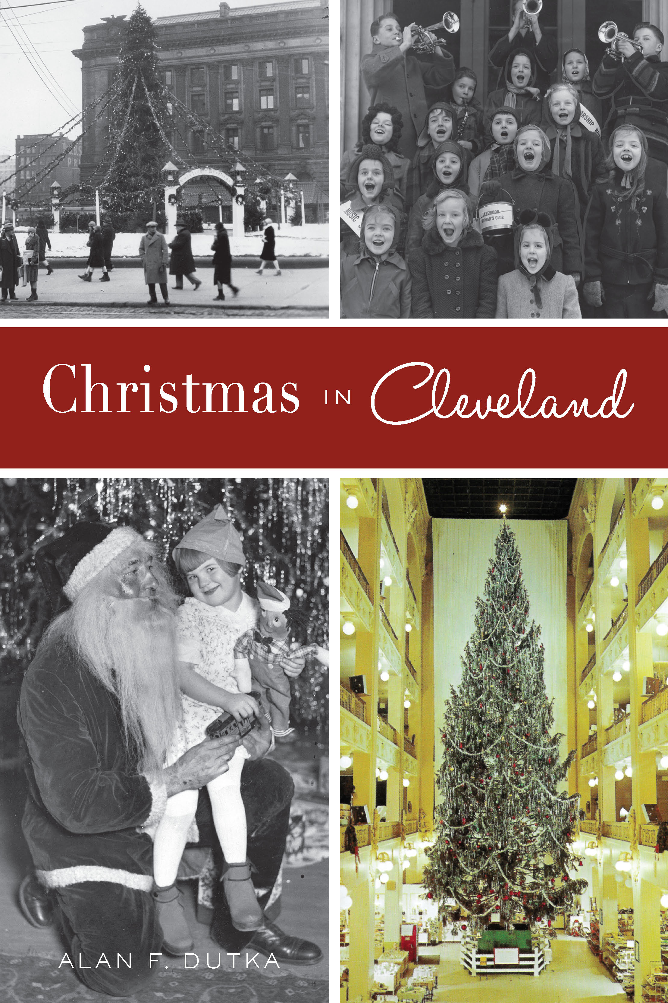 This image is the cover for the book Christmas in Cleveland
