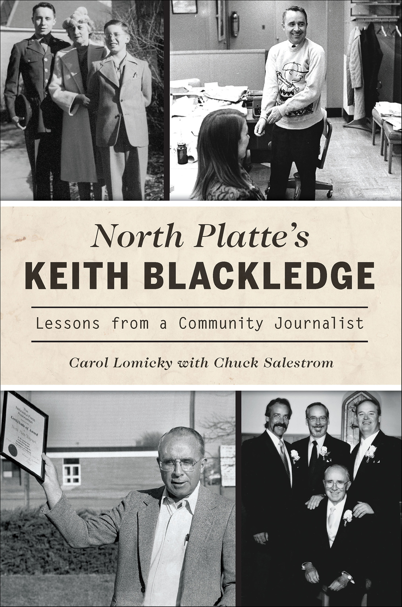 This image is the cover for the book North Platte's Keith Blackledge