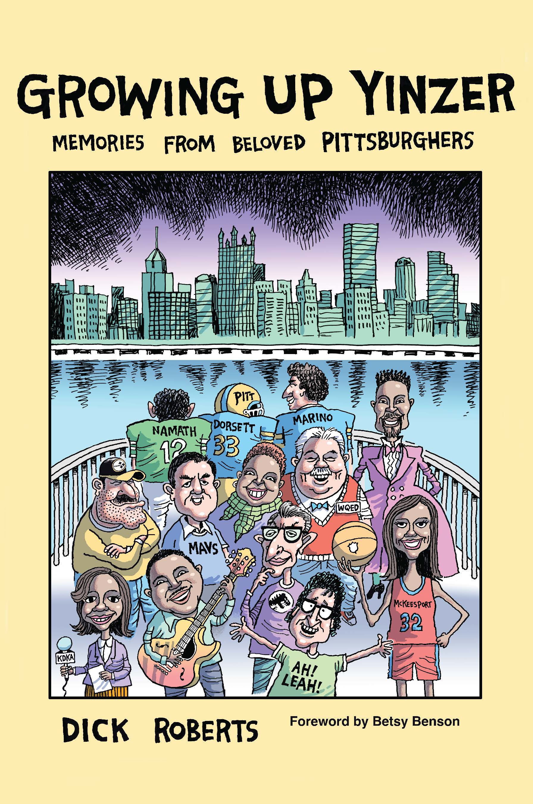 This image is the cover for the book Growing Up Yinzer