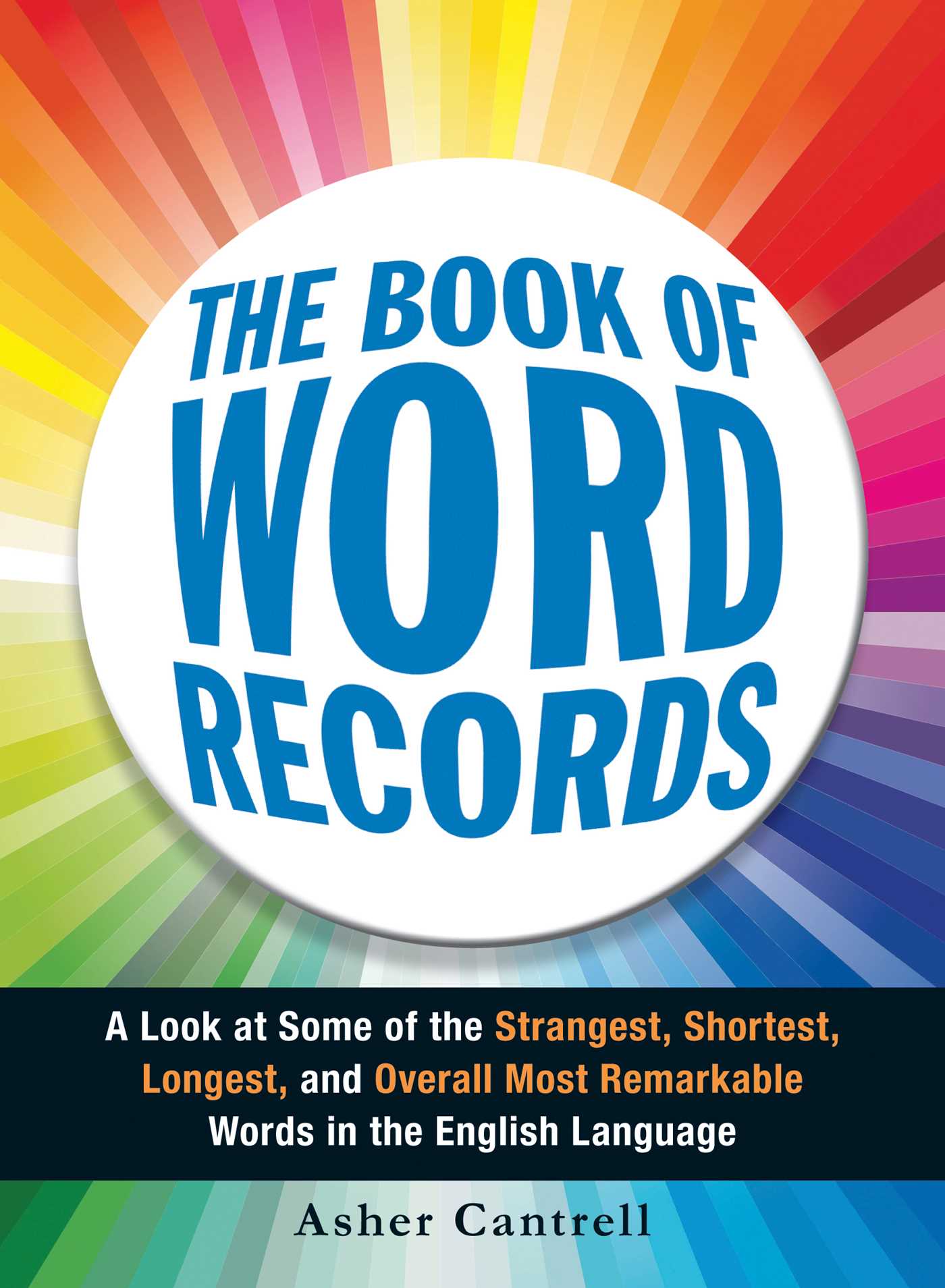 This image is the cover for the book Book of Word Records