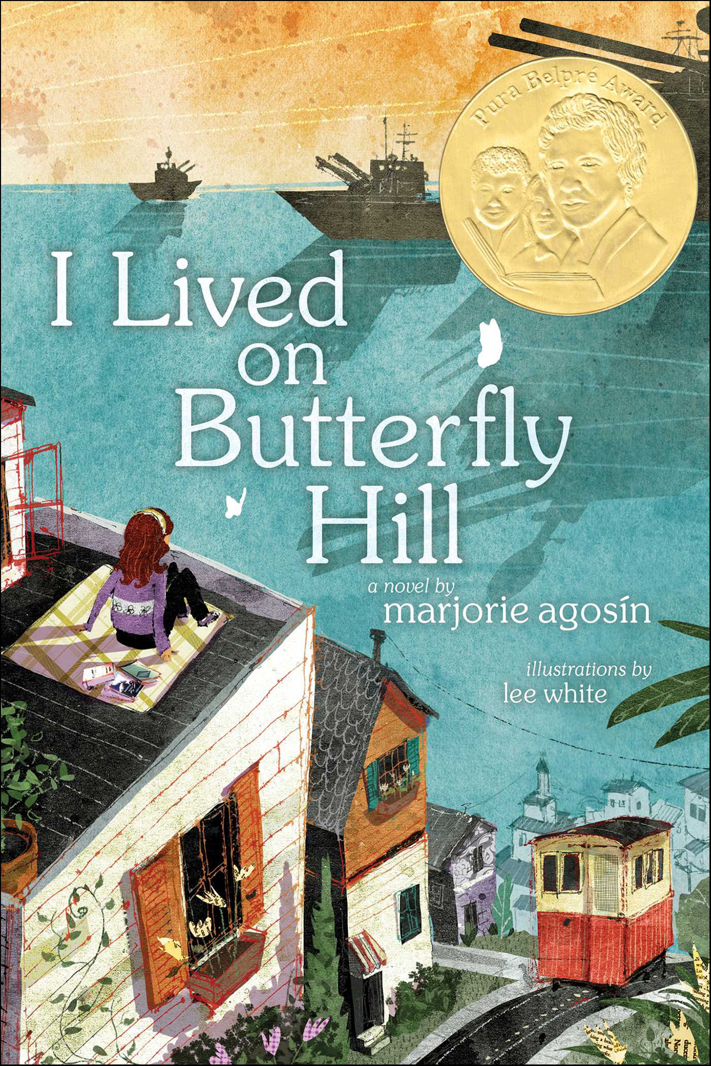 This image is the cover for the book I Lived on Butterfly Hill