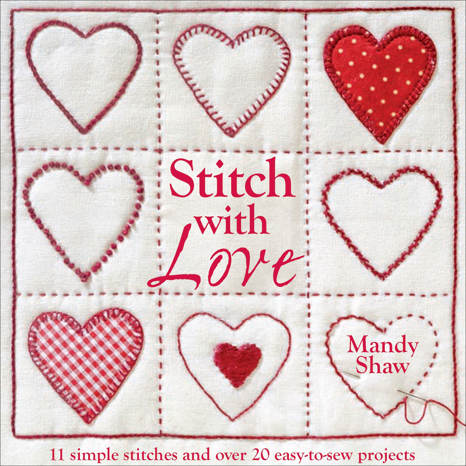 This image is the cover for the book Stitch with Love