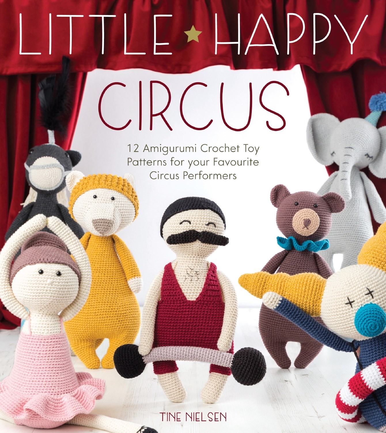 This image is the cover for the book Little Happy Circus