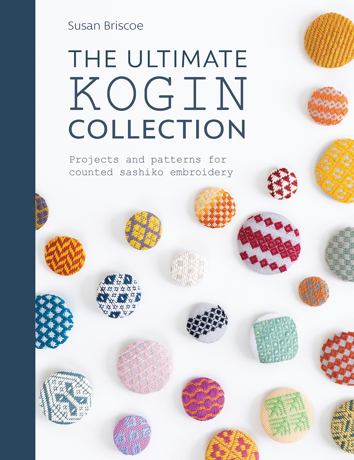 This image is the cover for the book Ultimate Kogin Collection