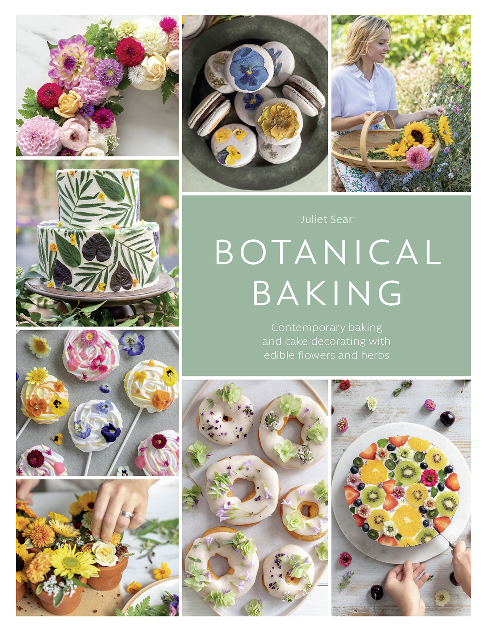 This image is the cover for the book Botanical Baking