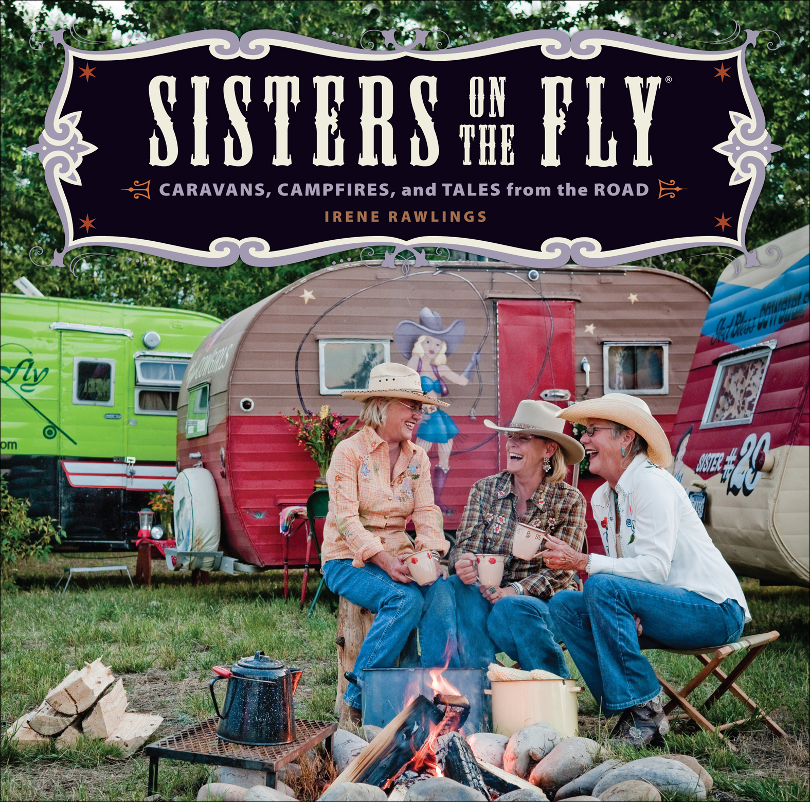 This image is the cover for the book Sisters on the Fly
