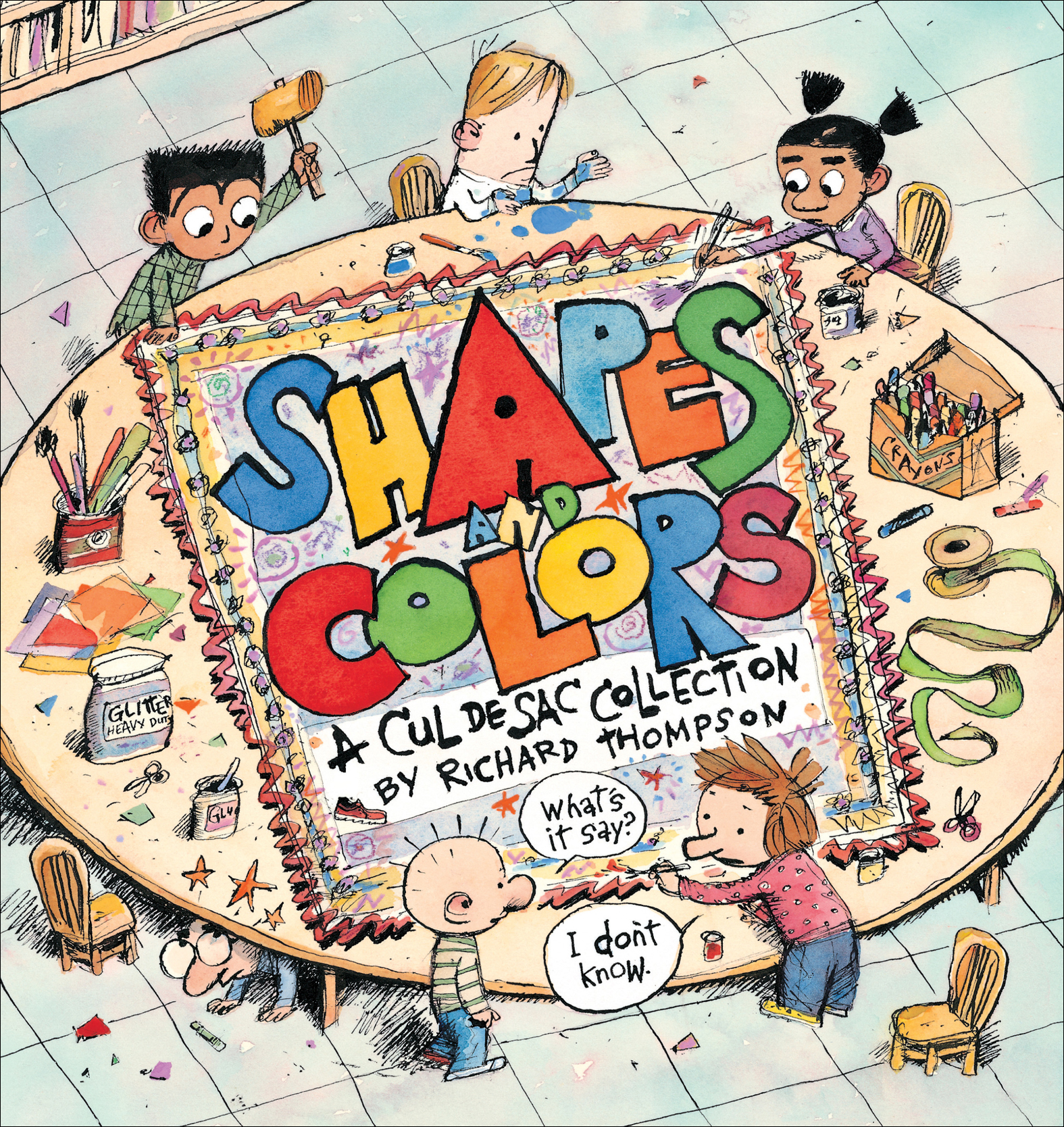 This image is the cover for the book Shapes and Colors