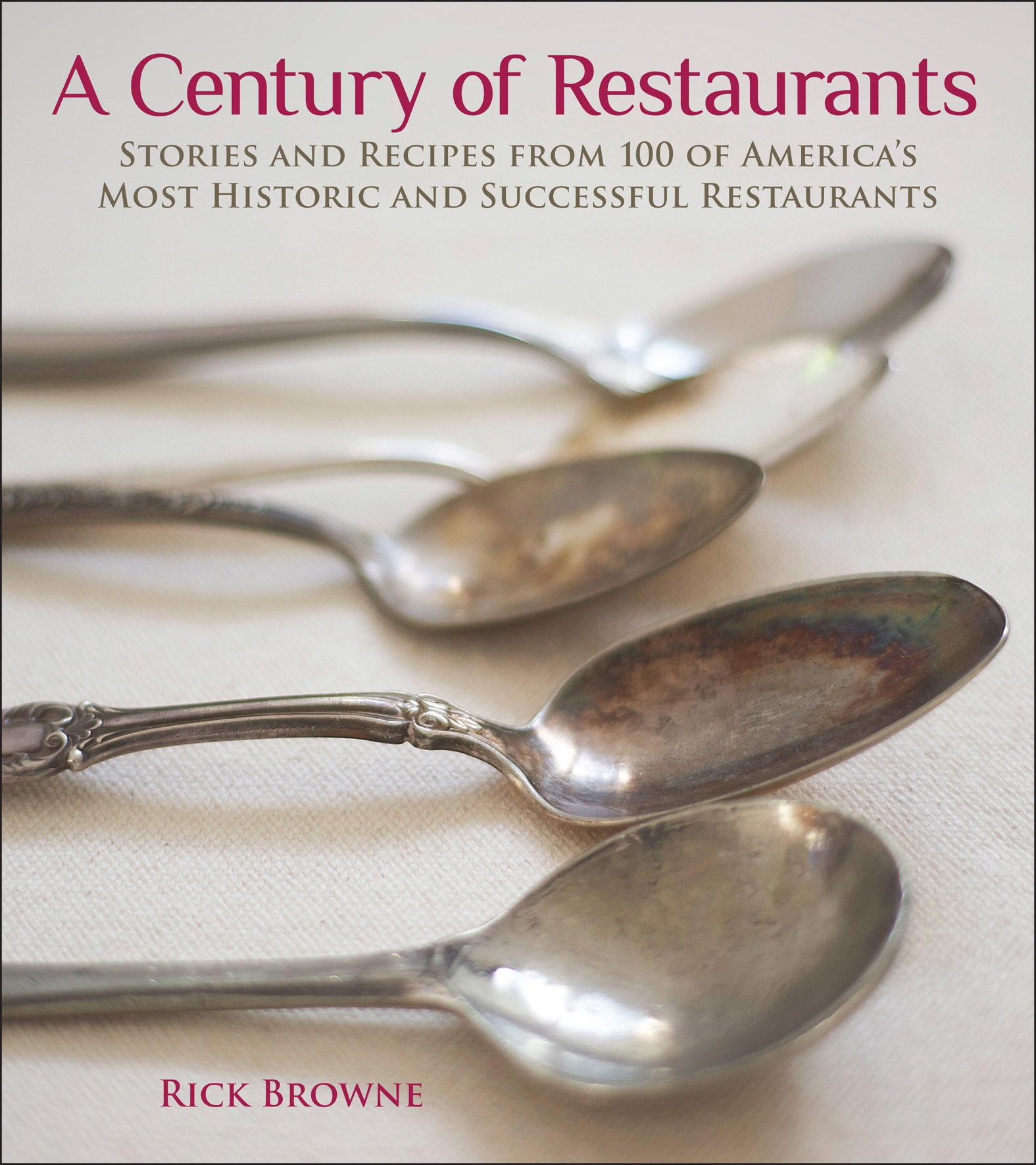 This image is the cover for the book Century of Restaurants