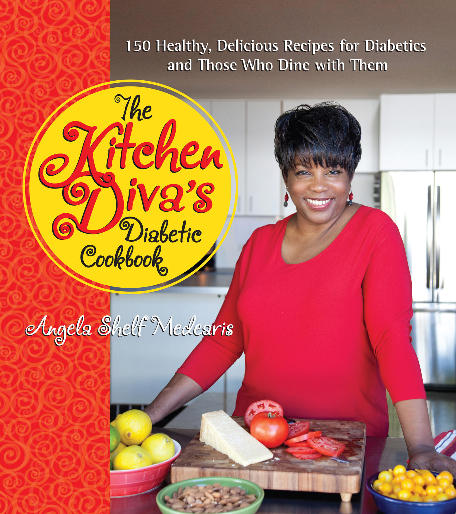 This image is the cover for the book Kitchen Diva's Diabetic Cookbook