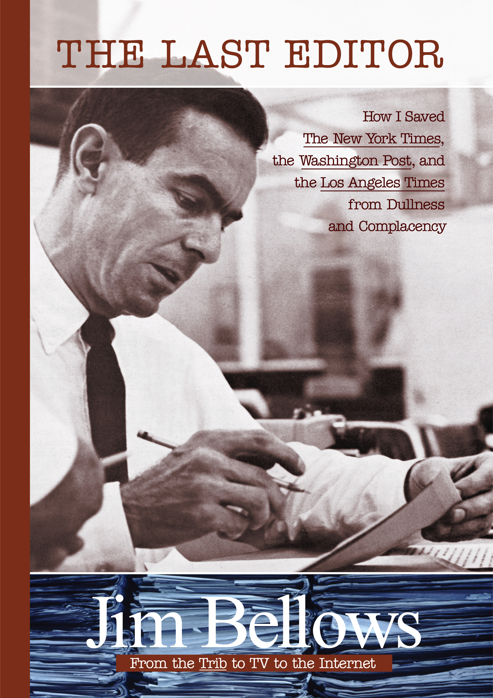 This image is the cover for the book Last Editor