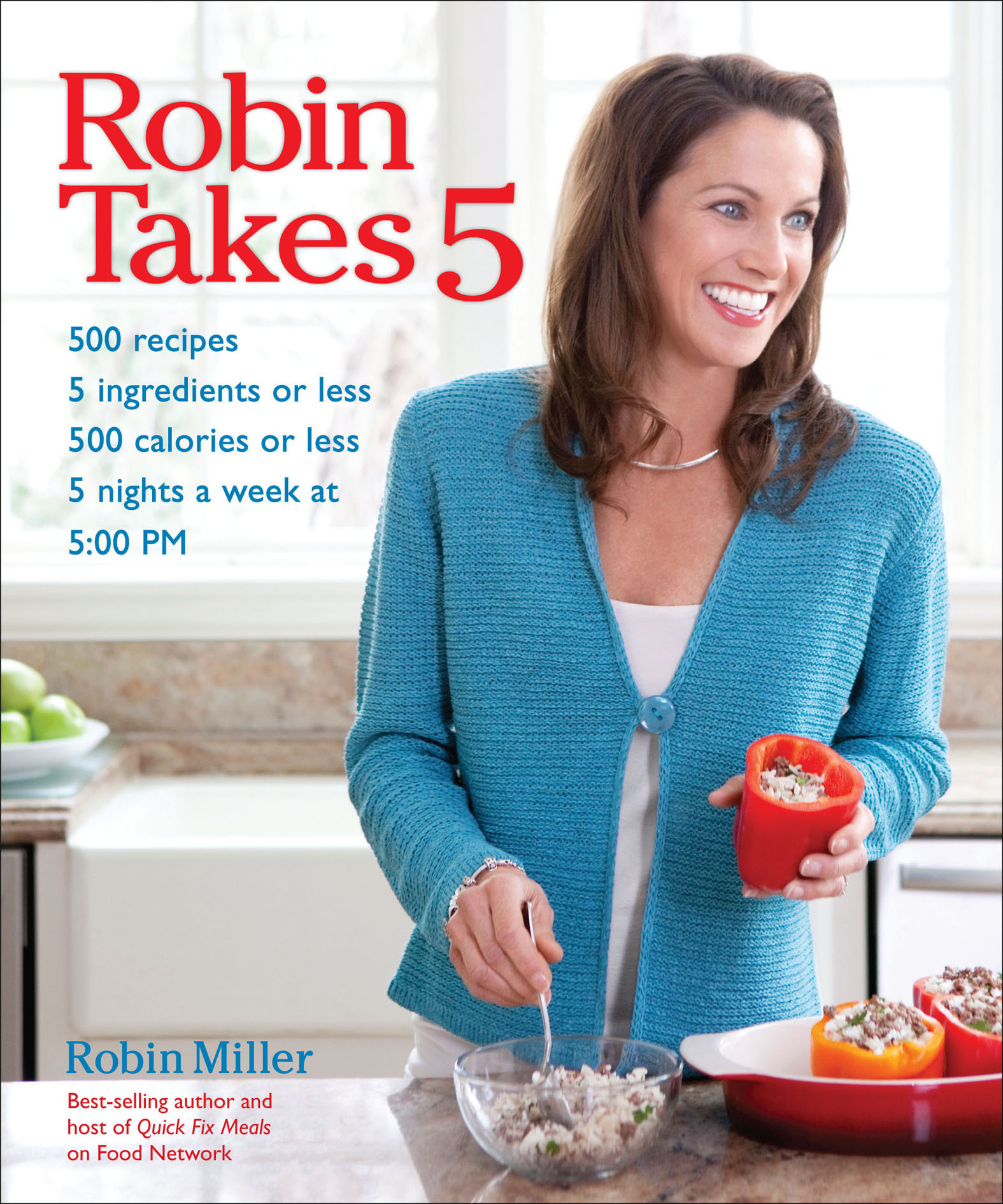 This image is the cover for the book Robin Takes 5