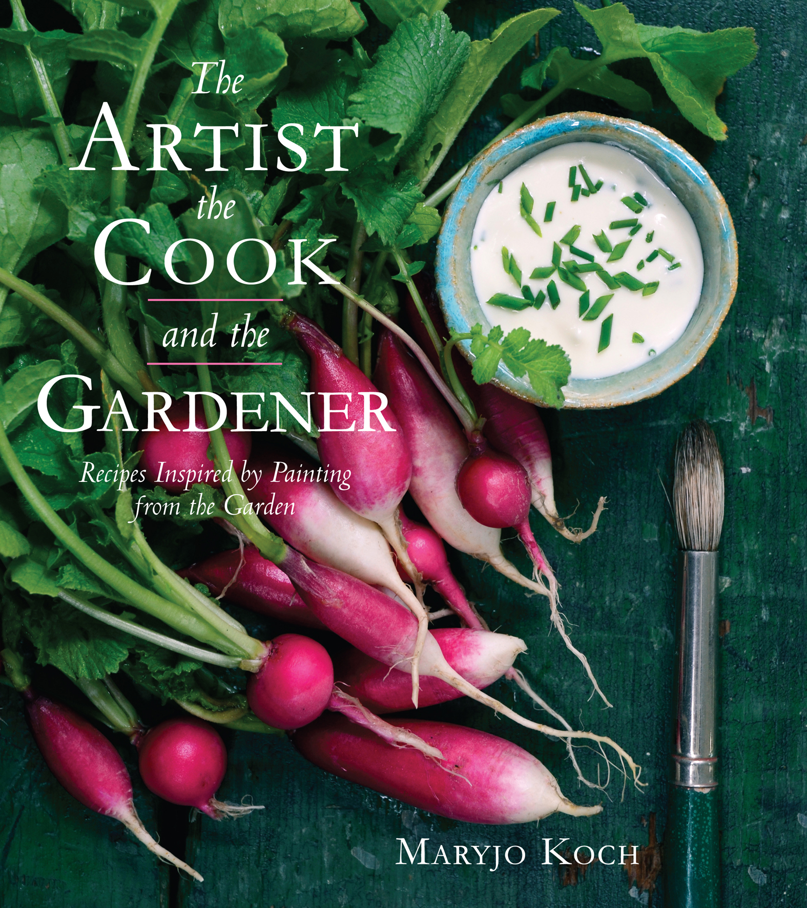 This image is the cover for the book Artist, the Cook, and the Gardener