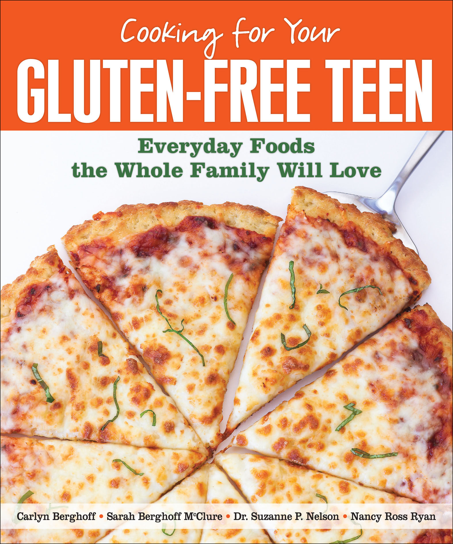 This image is the cover for the book Cooking for Your Gluten-Free Teen