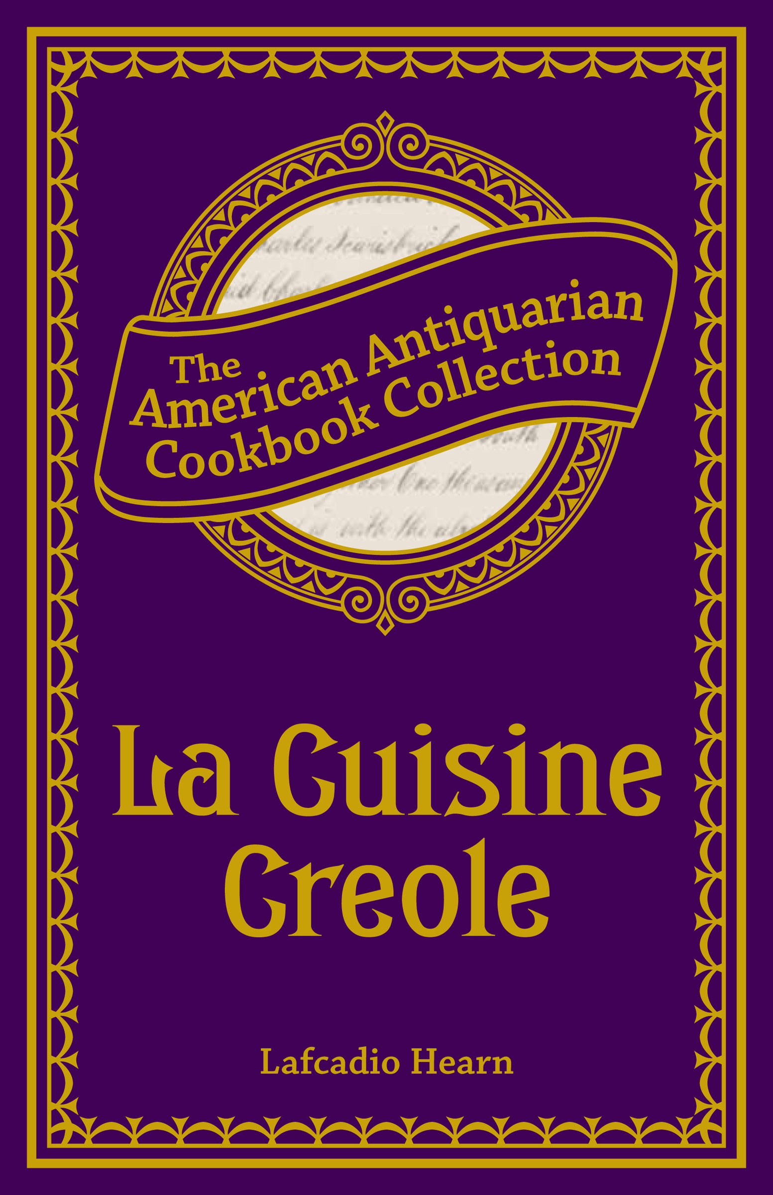 This image is the cover for the book Cuisine Creole