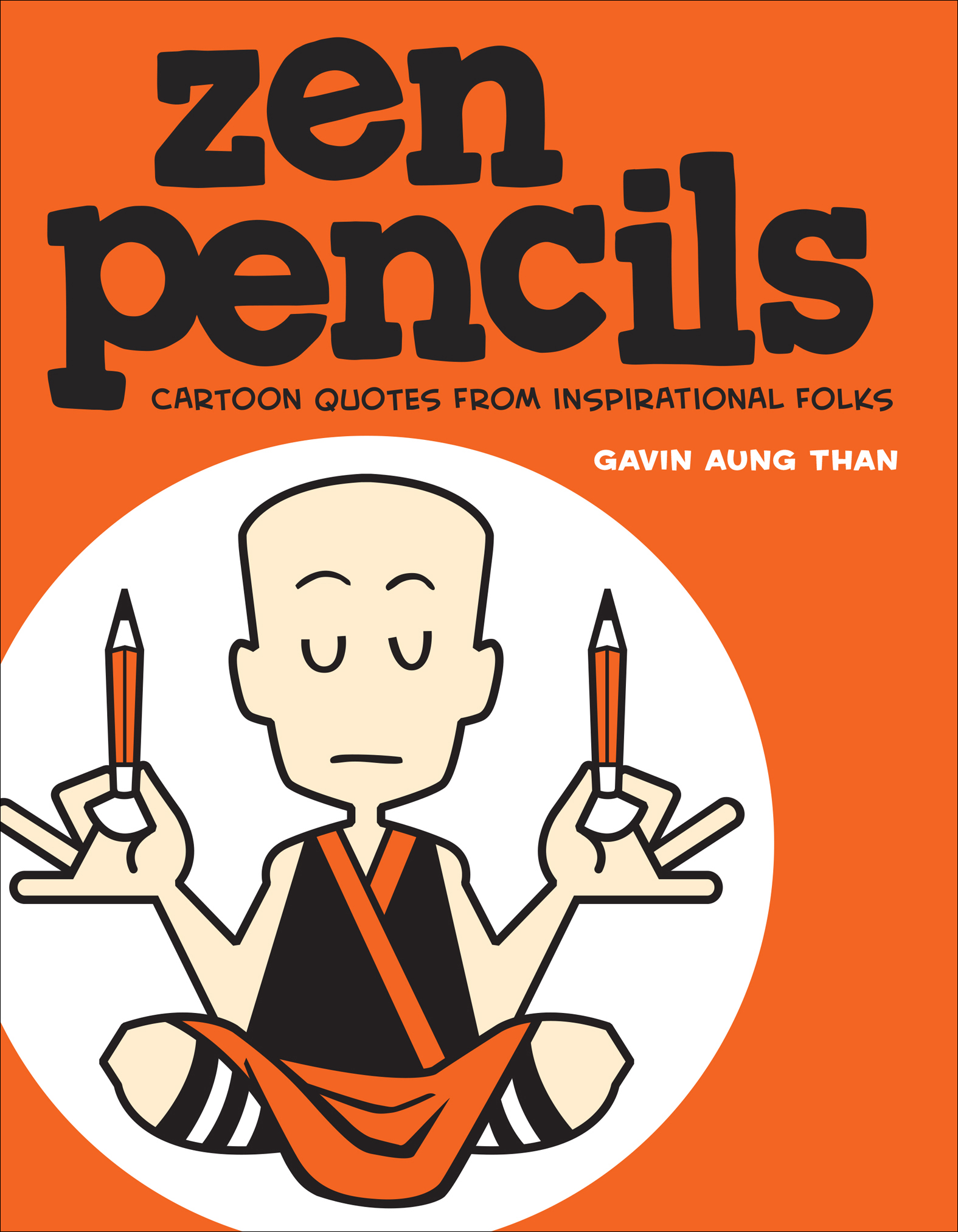 This image is the cover for the book Zen Pencils