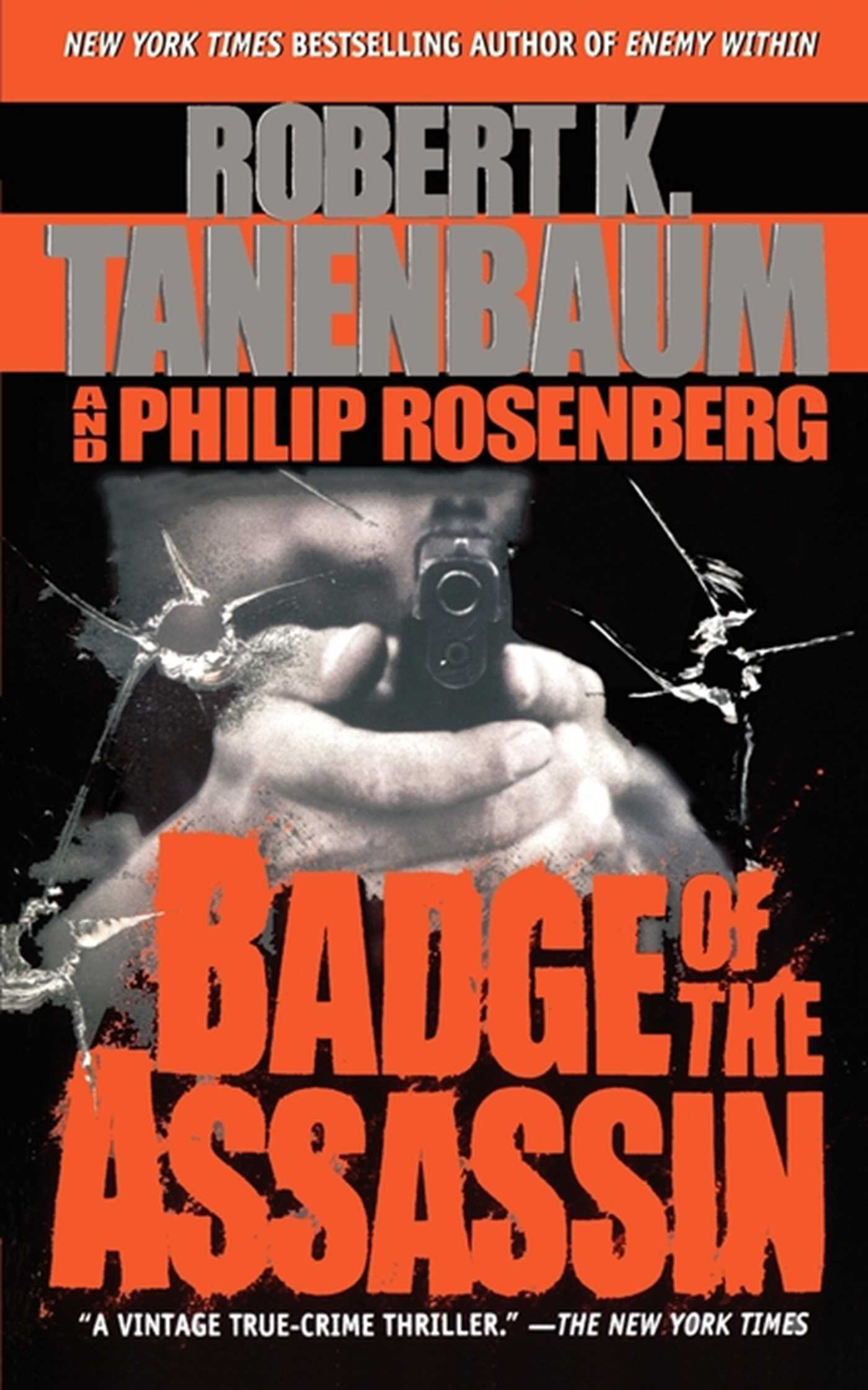 This image is the cover for the book Badge of the Assassin