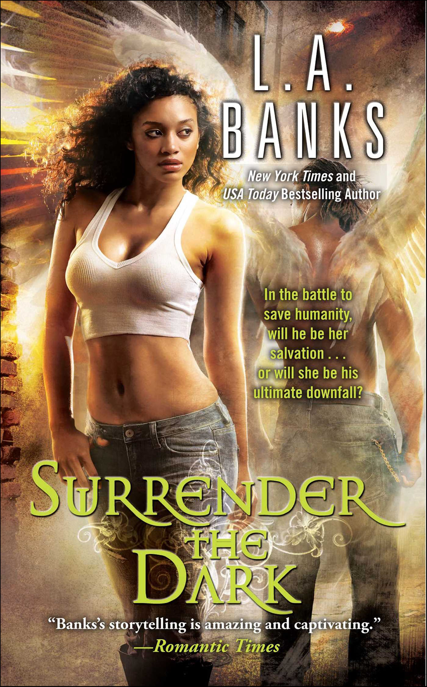 This image is the cover for the book Surrender the Dark