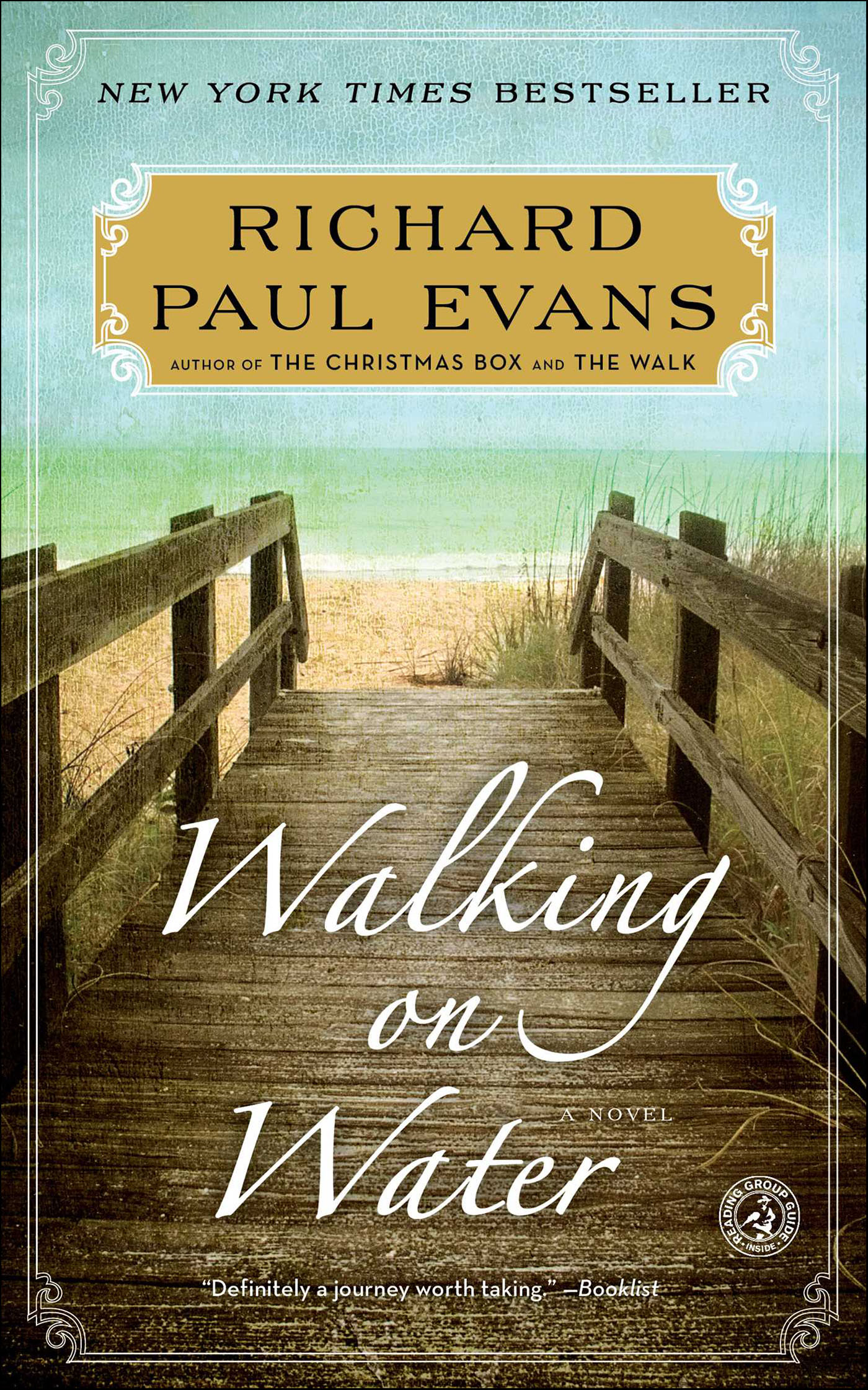 This image is the cover for the book Walking on Water