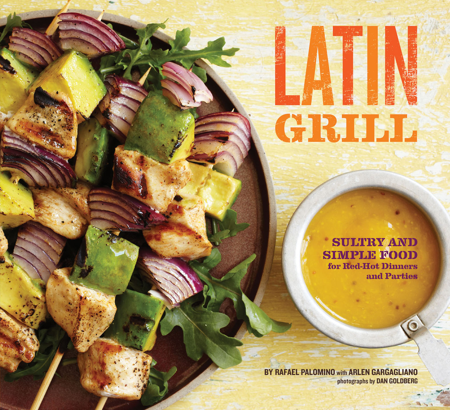 This image is the cover for the book Latin Grill