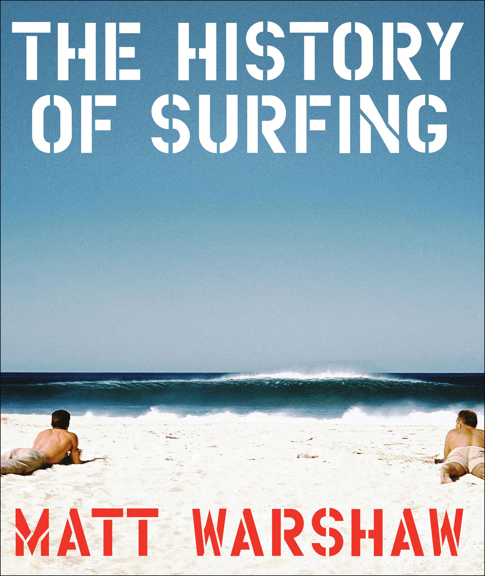 This image is the cover for the book History of Surfing
