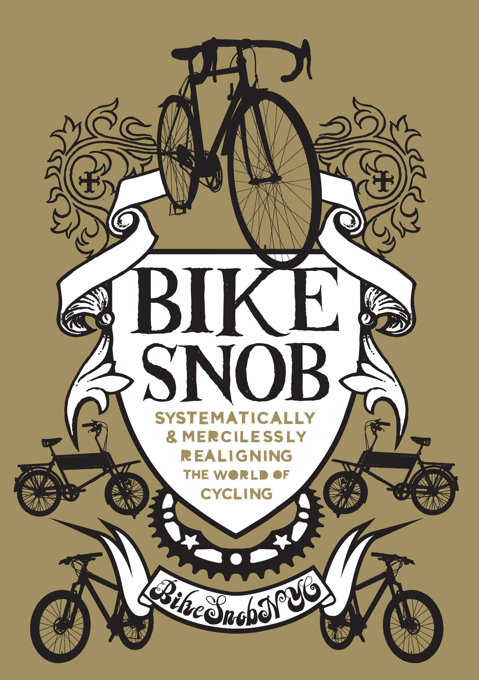 This image is the cover for the book Bike Snob