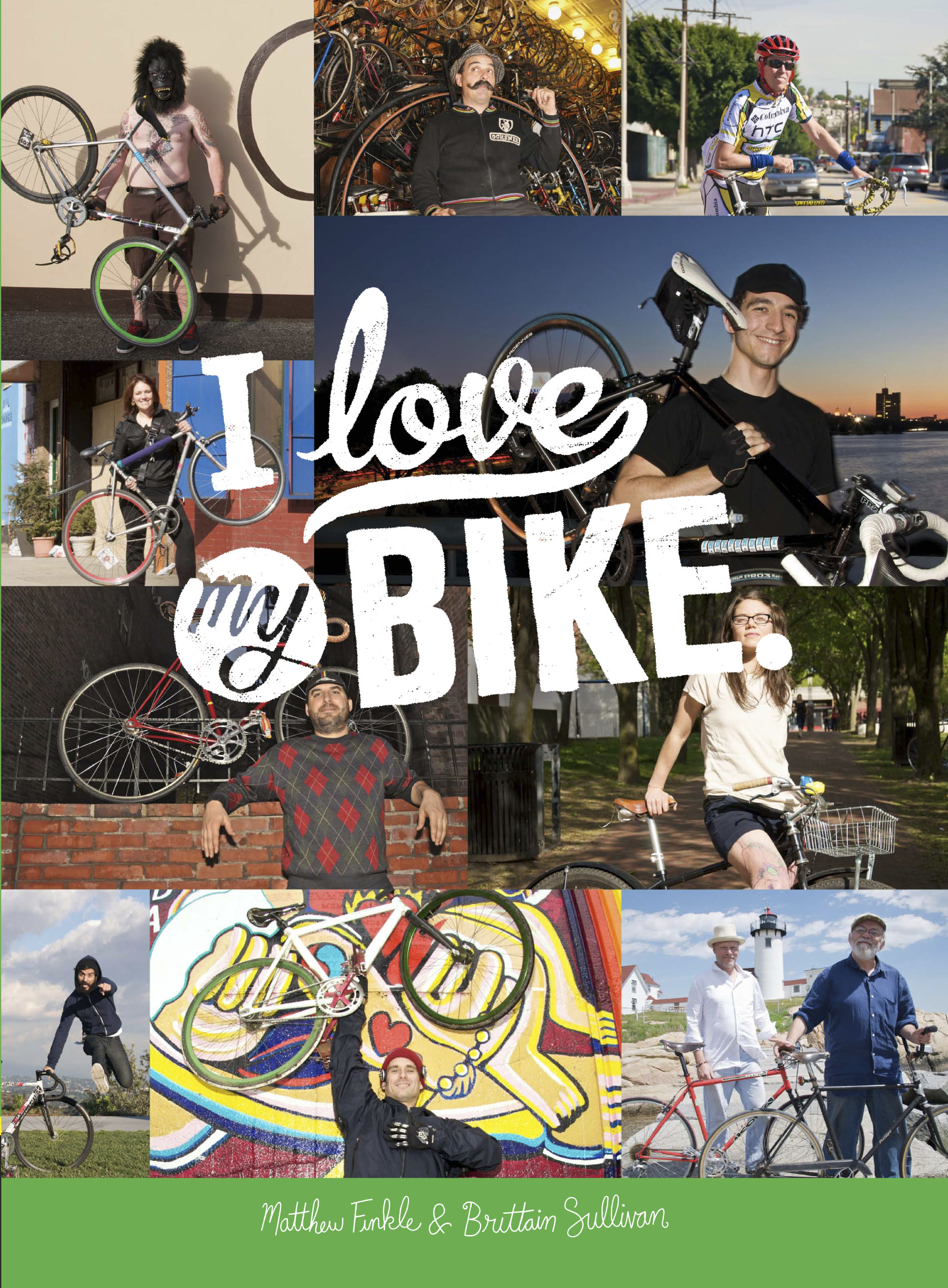 This image is the cover for the book I Love My Bike