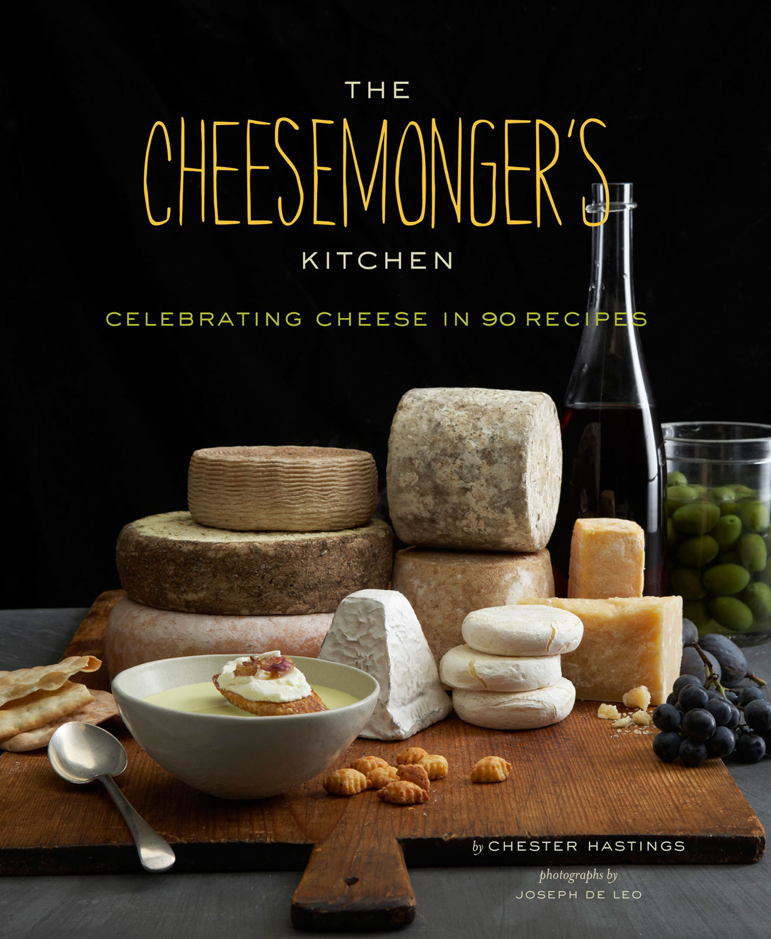 This image is the cover for the book Cheesemonger's Kitchen