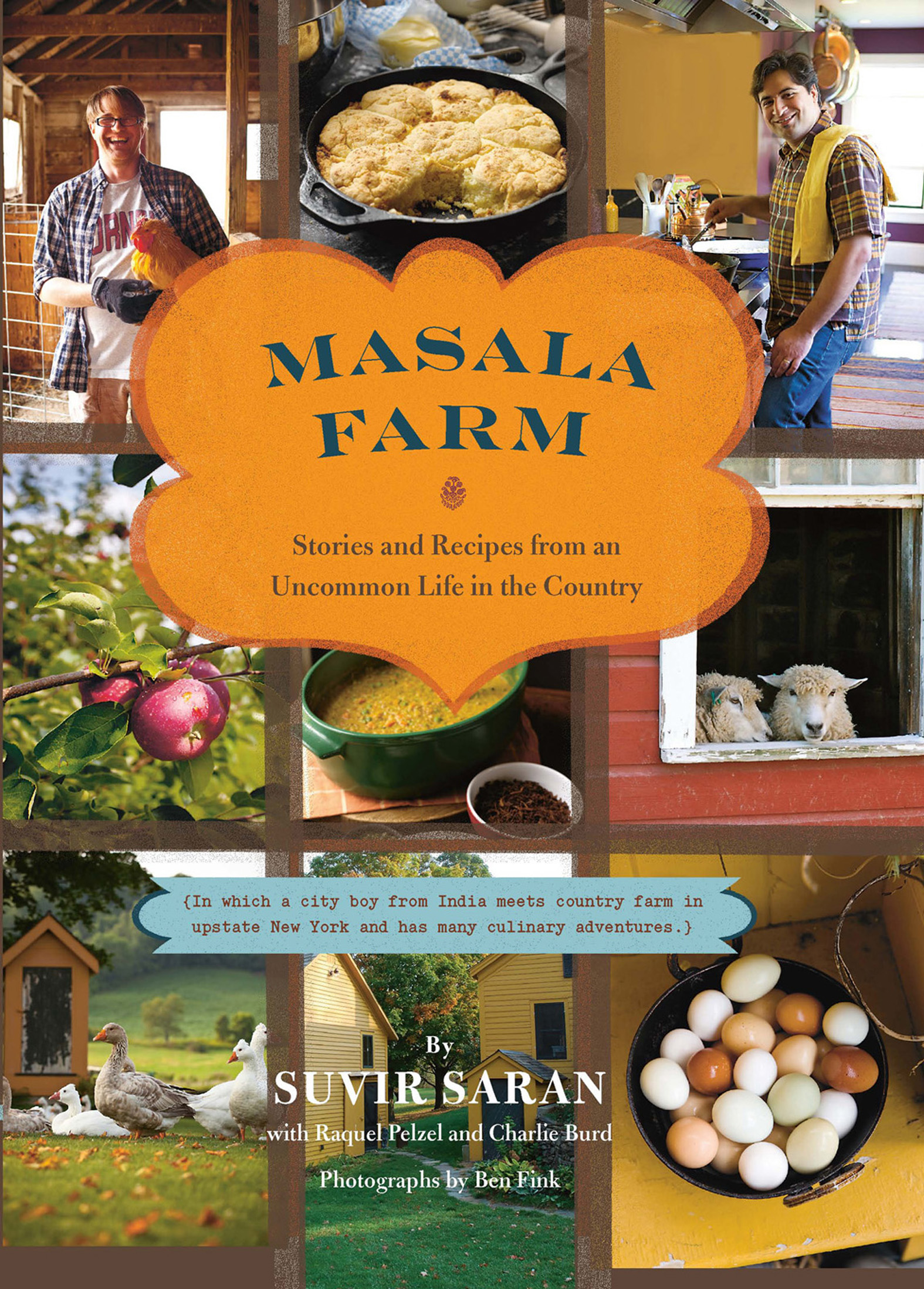 This image is the cover for the book Masala Farm
