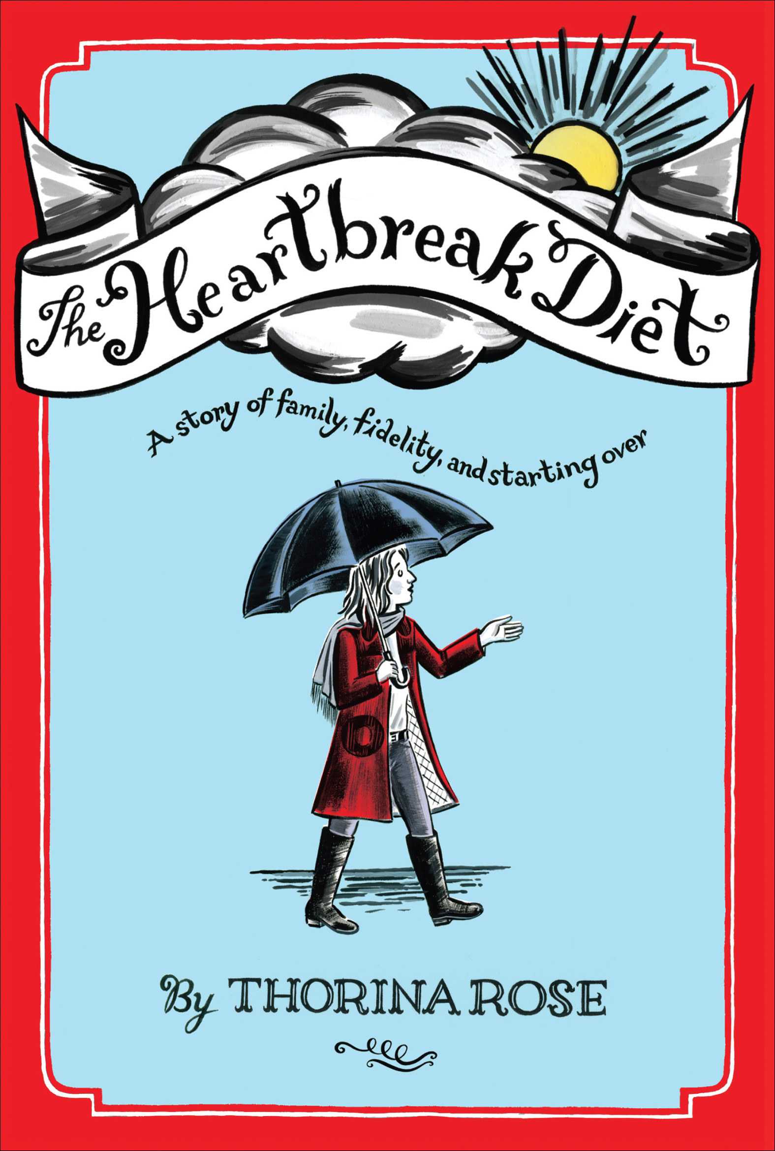 This image is the cover for the book Heartbreak Diet