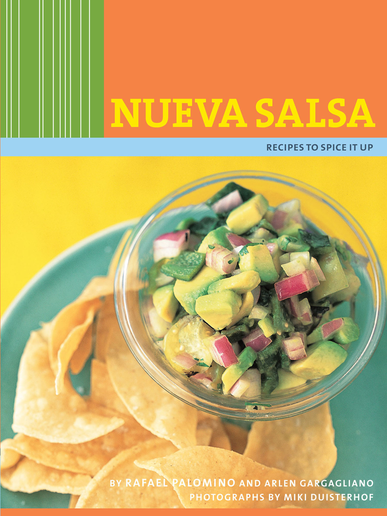 This image is the cover for the book Nueva Salsa
