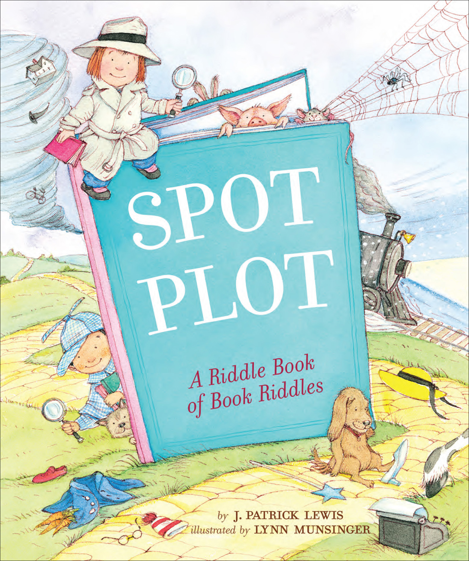 This image is the cover for the book Spot the Plot