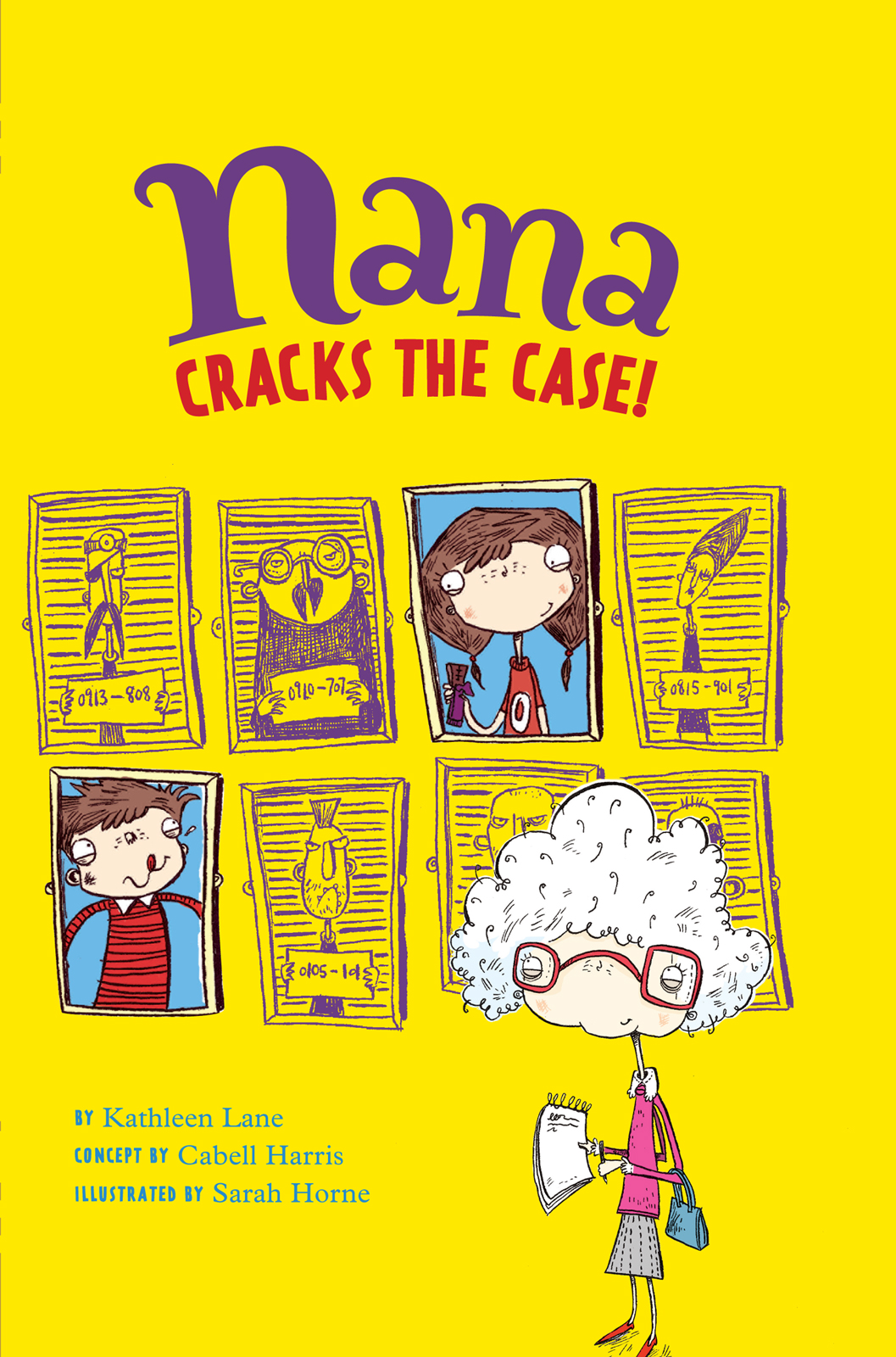 This image is the cover for the book Nana Cracks the Case!