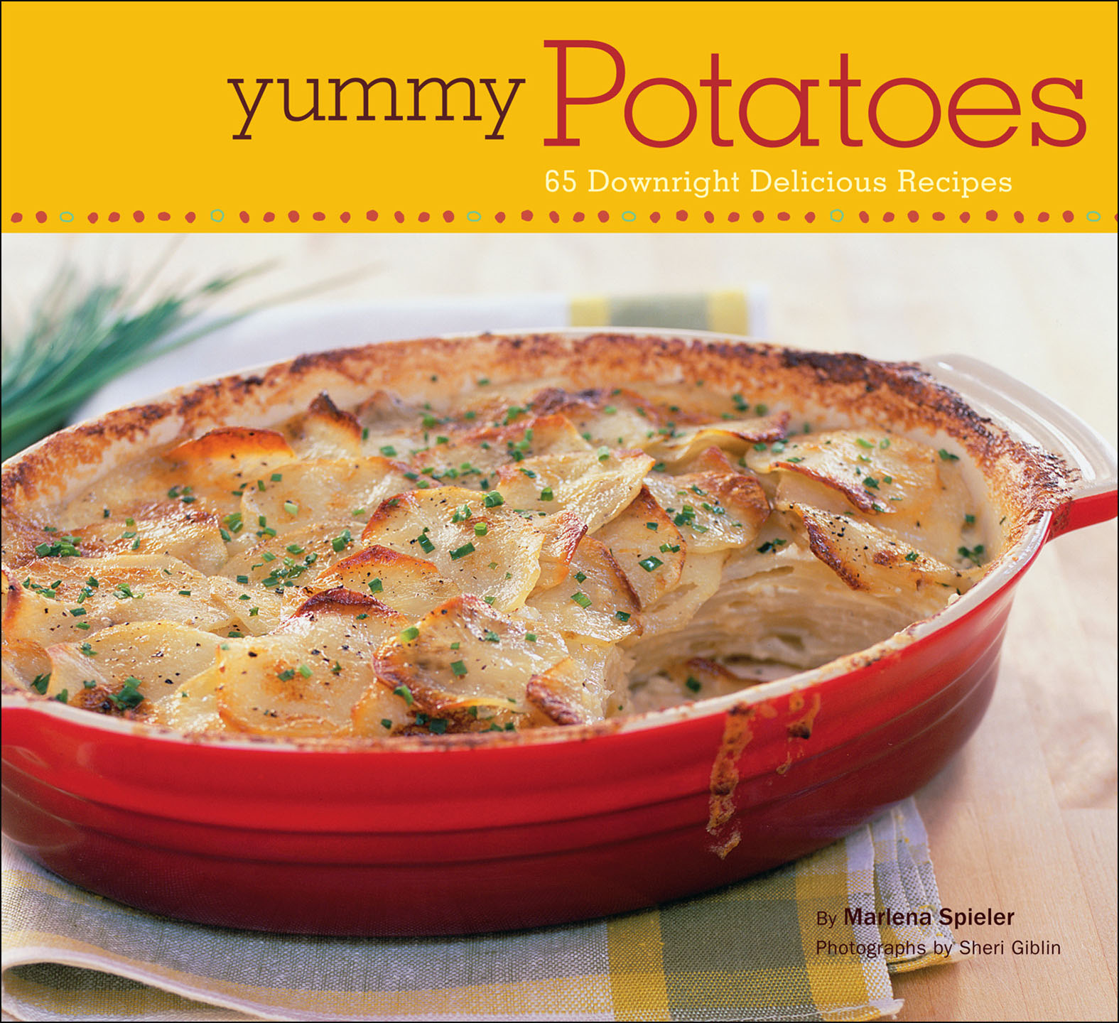 This image is the cover for the book Yummy Potatoes
