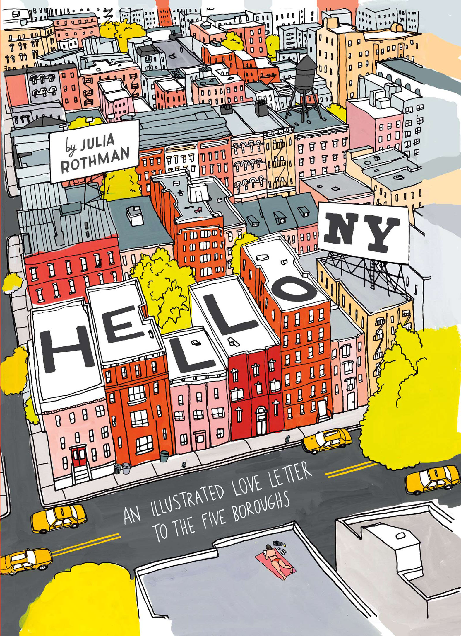 This image is the cover for the book Hello, New York